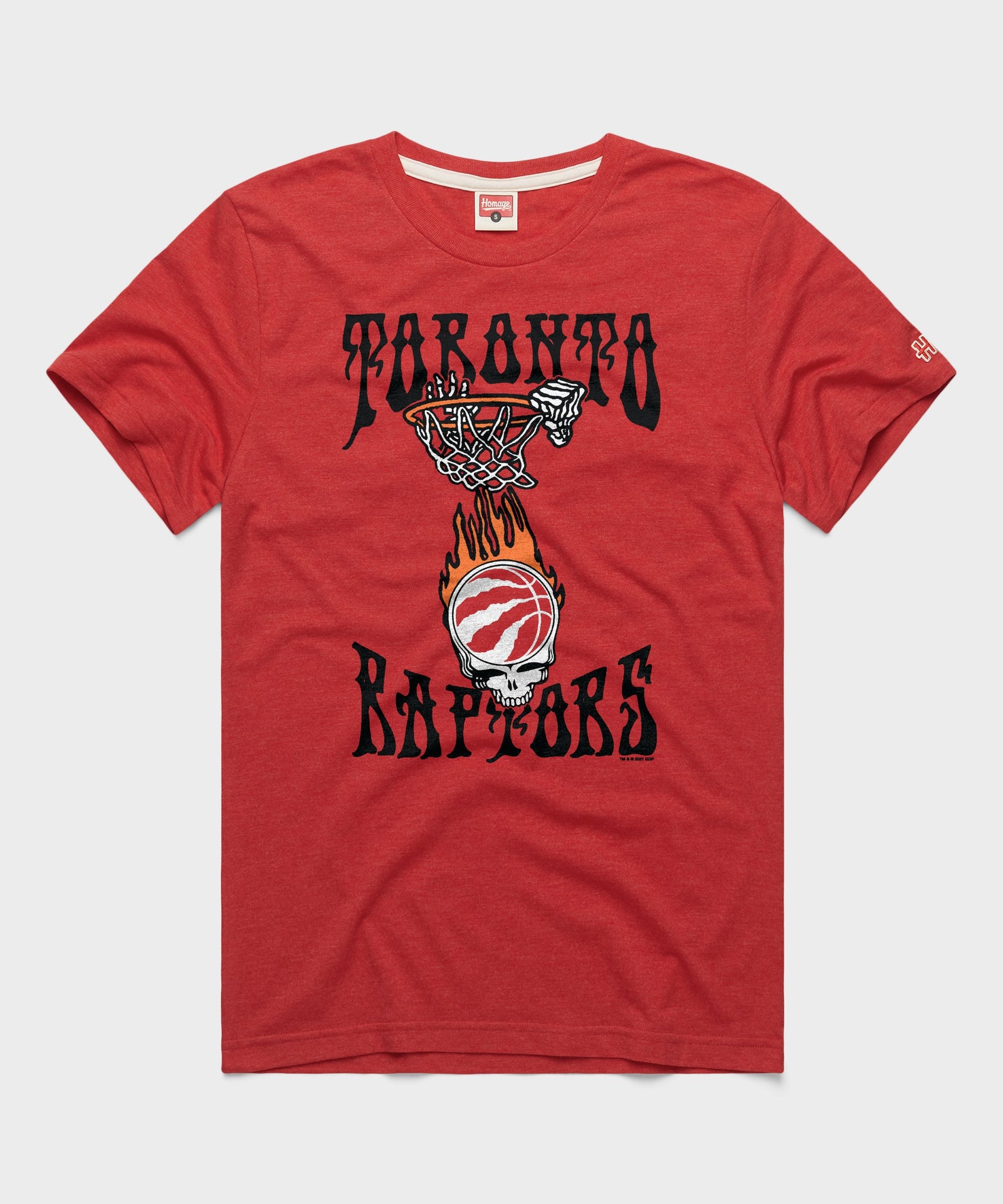 Nba X Grateful Dead X Raptors Claw