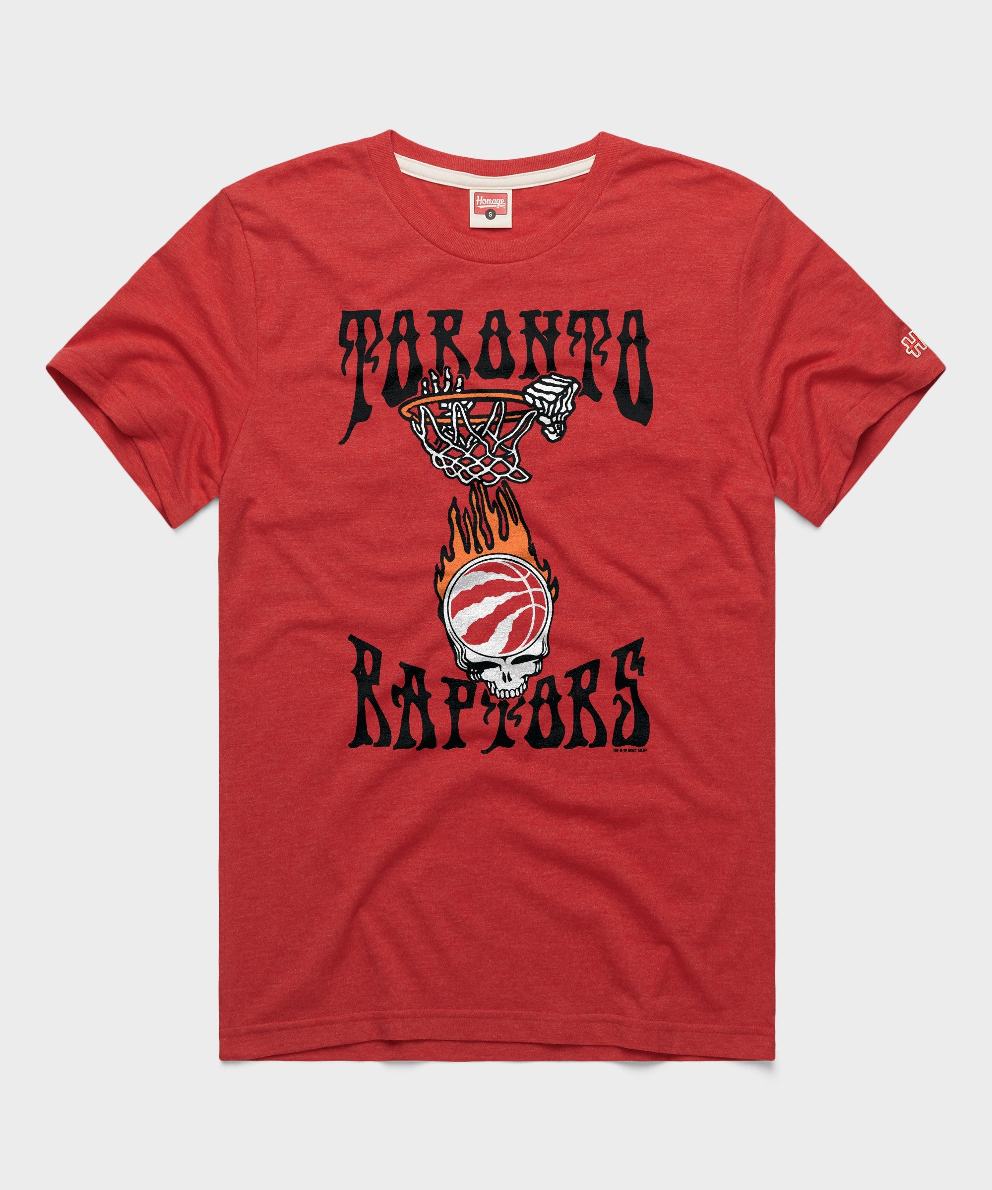 Nba X Grateful Dead X Raptors Claw