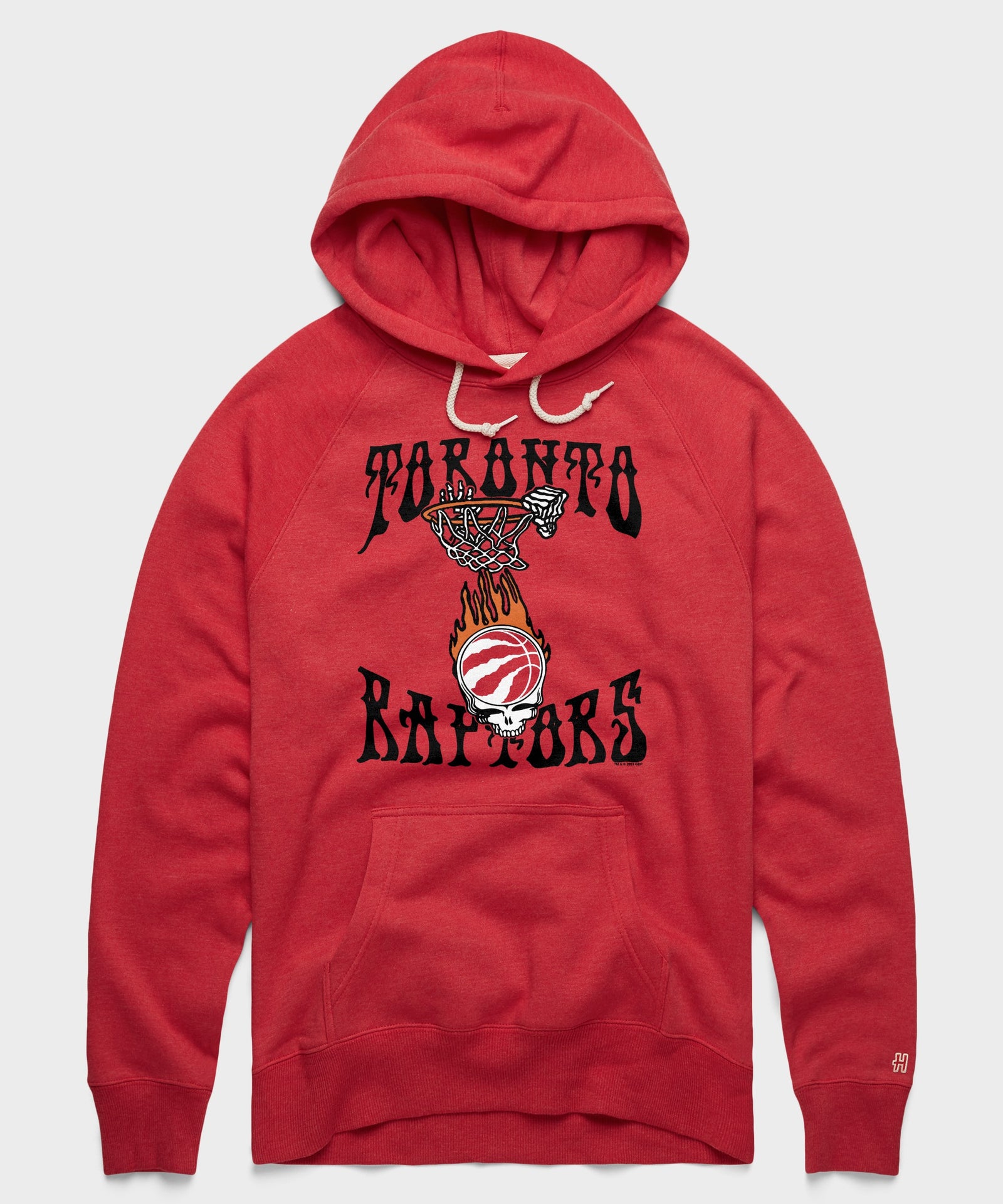 Nba X Grateful Dead X Raptors Claw Hoodie