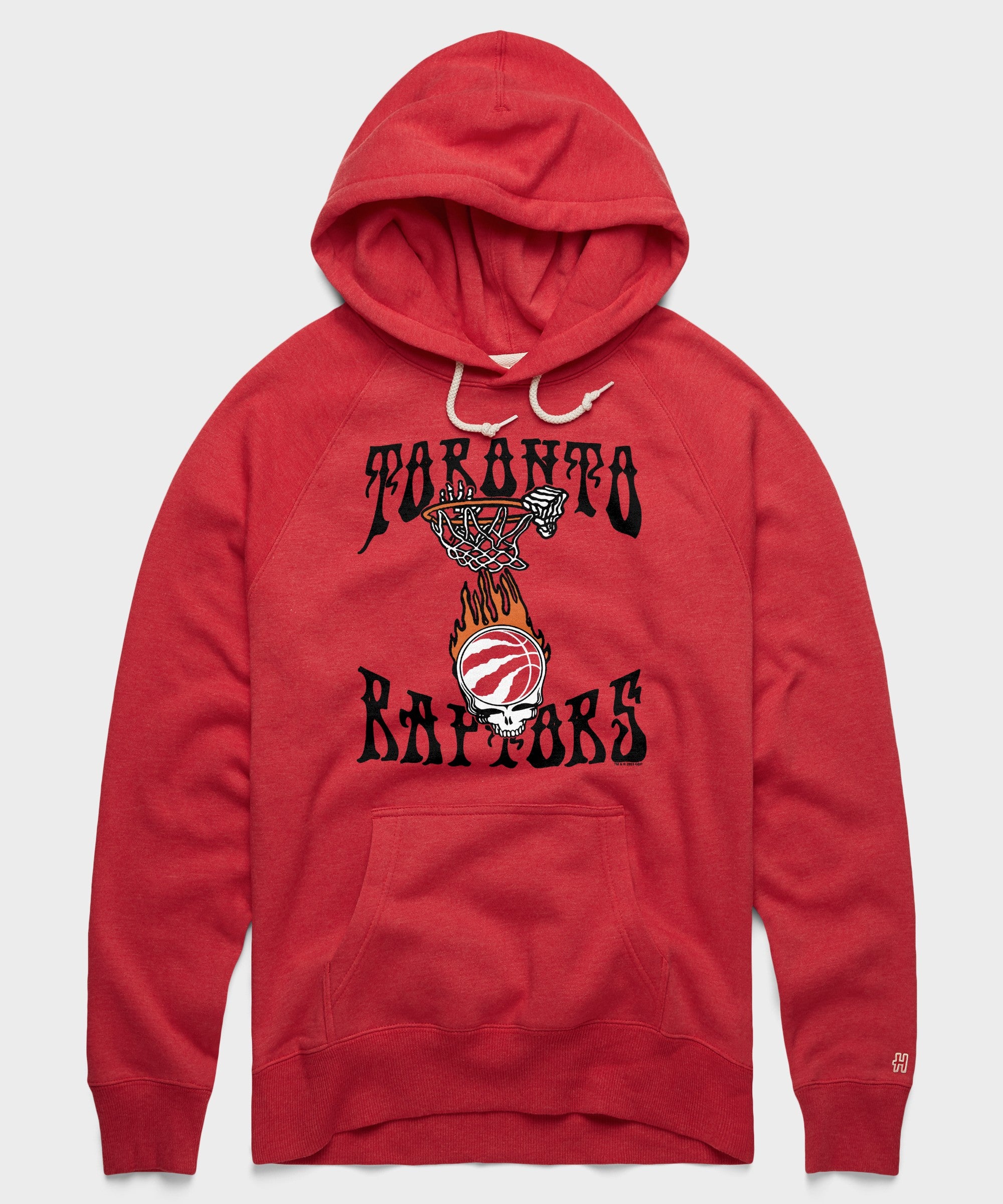 Nba X Grateful Dead X Raptors Claw Hoodie