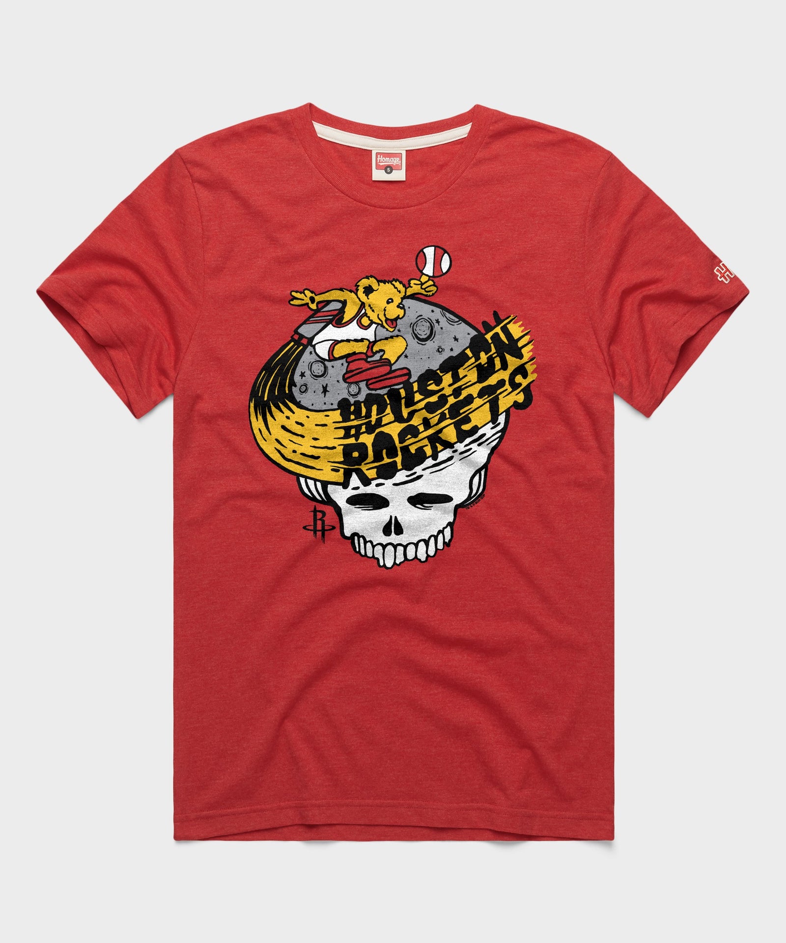 Nba X Grateful Dead X Rockets Skull