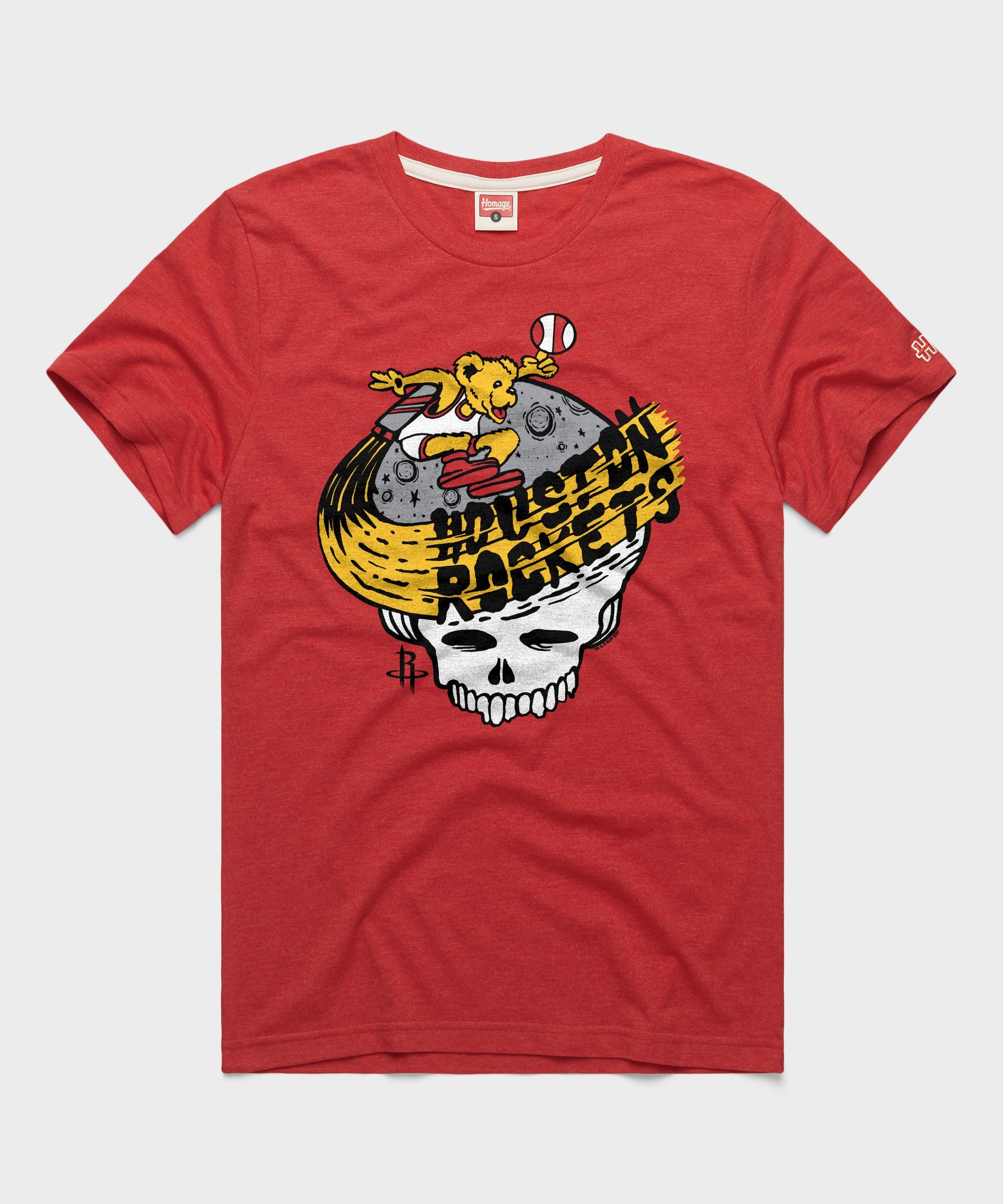 Nba X Grateful Dead X Rockets Skull