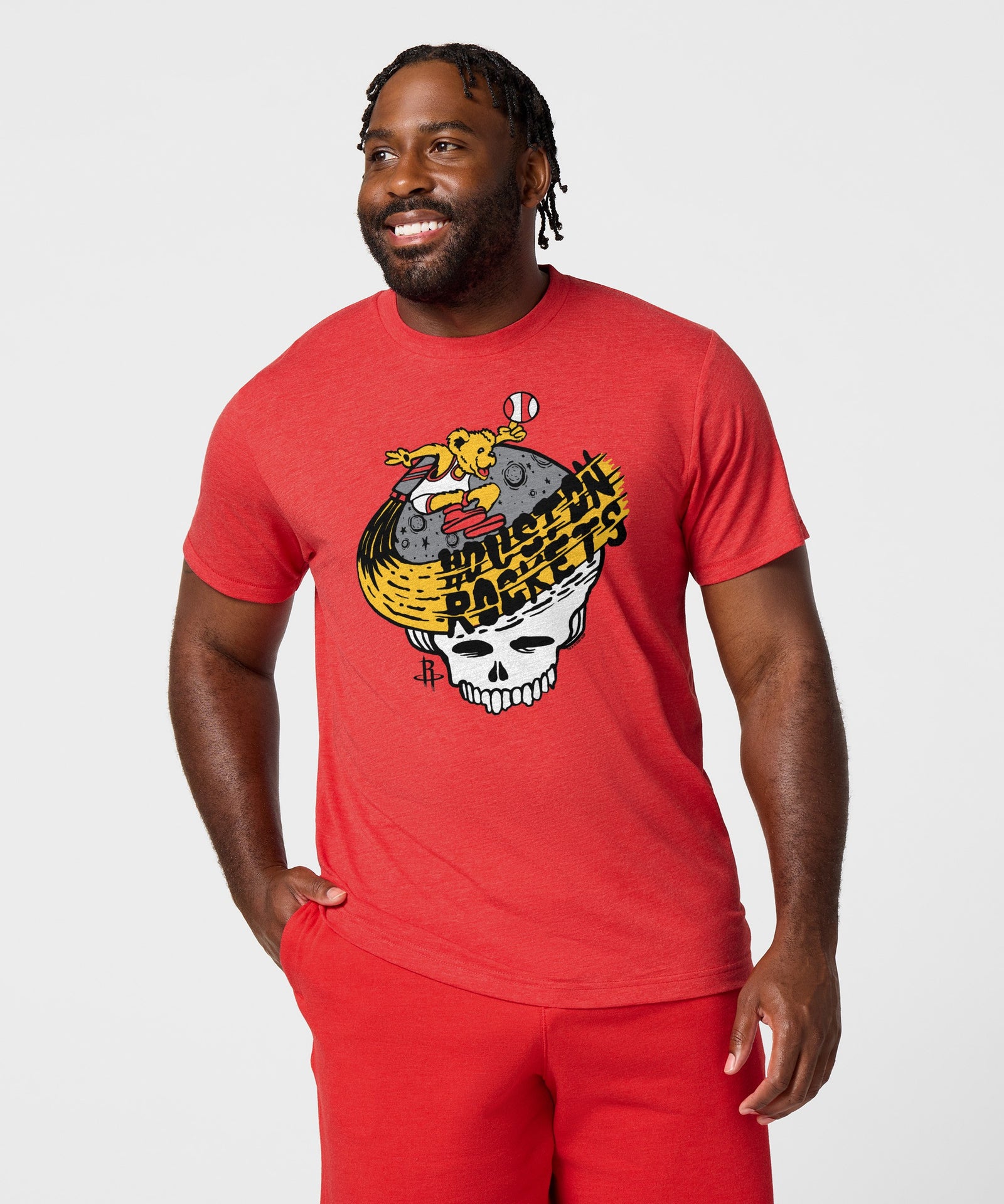 Nba X Grateful Dead X Rockets Skull