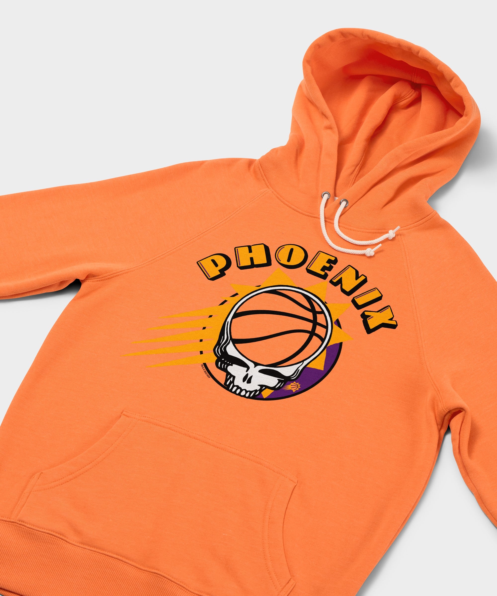 Nba X Grateful Dead X Suns Skull Hoodie