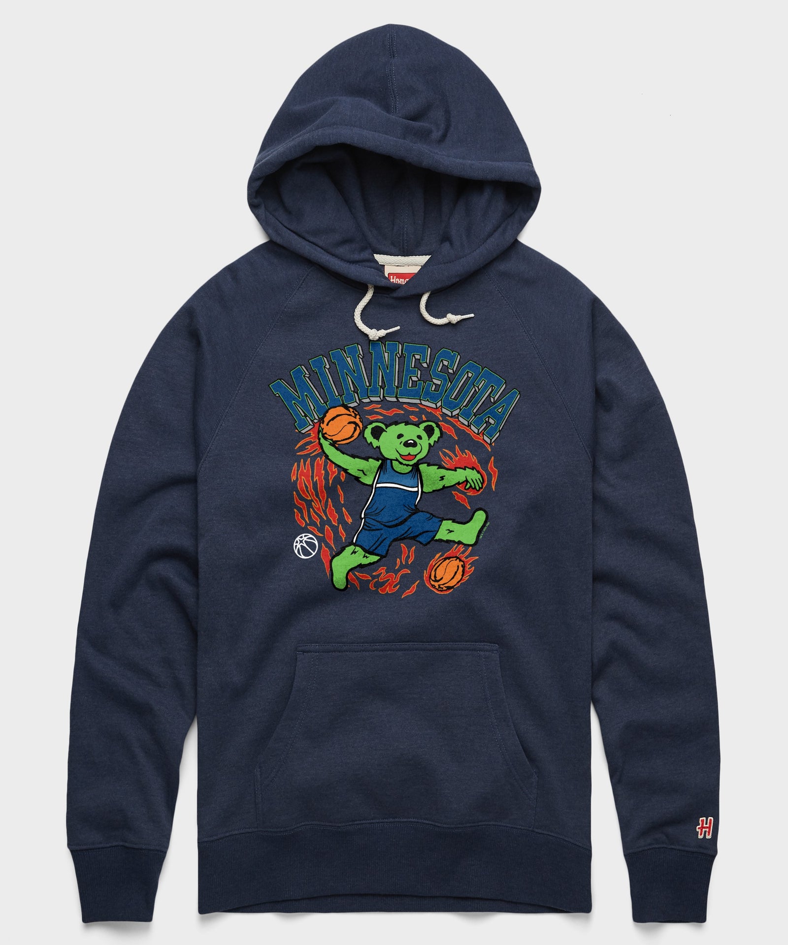 Nba X Grateful Dead X Timberwolves Hoodie
