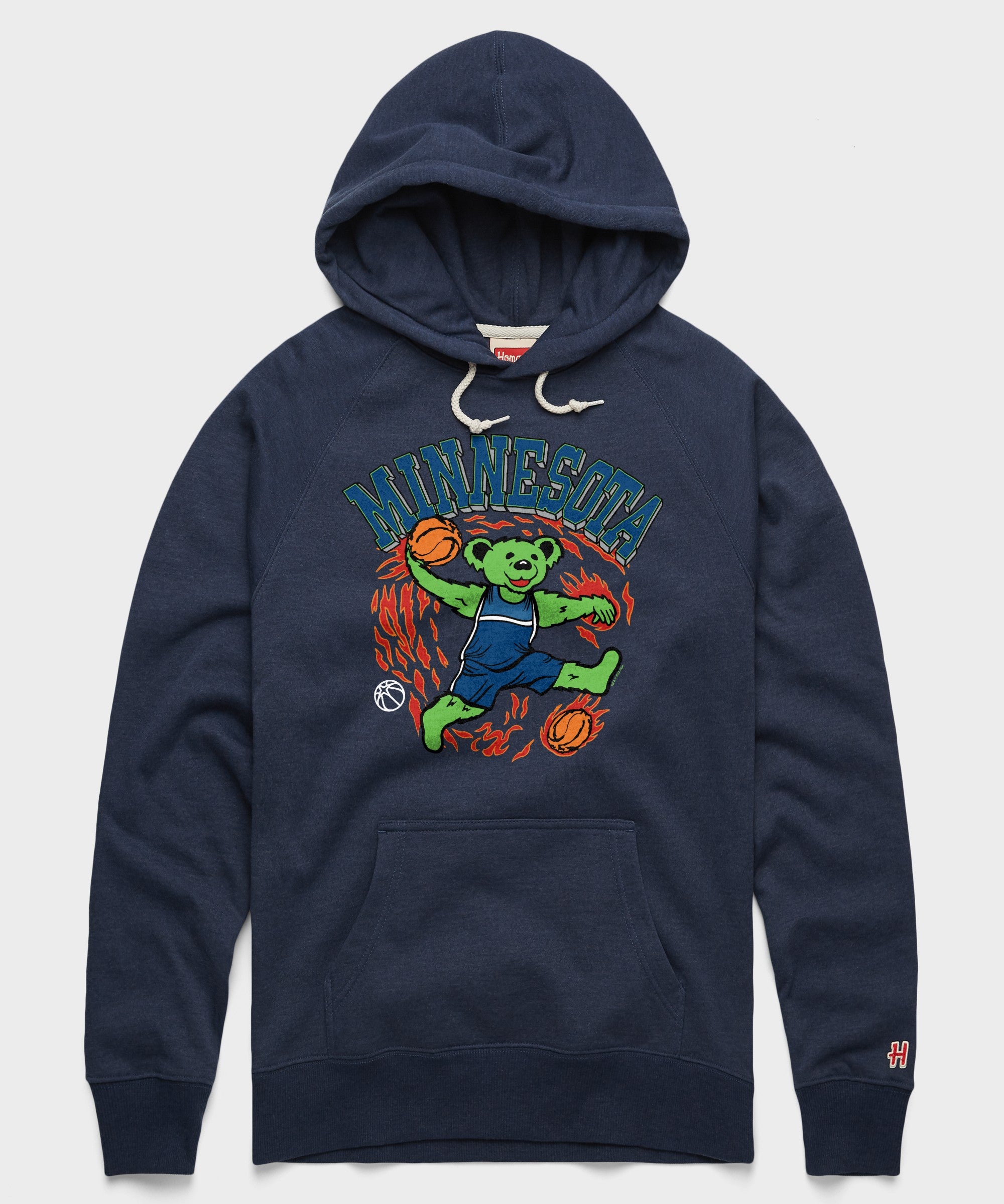 Nba X Grateful Dead X Timberwolves Hoodie