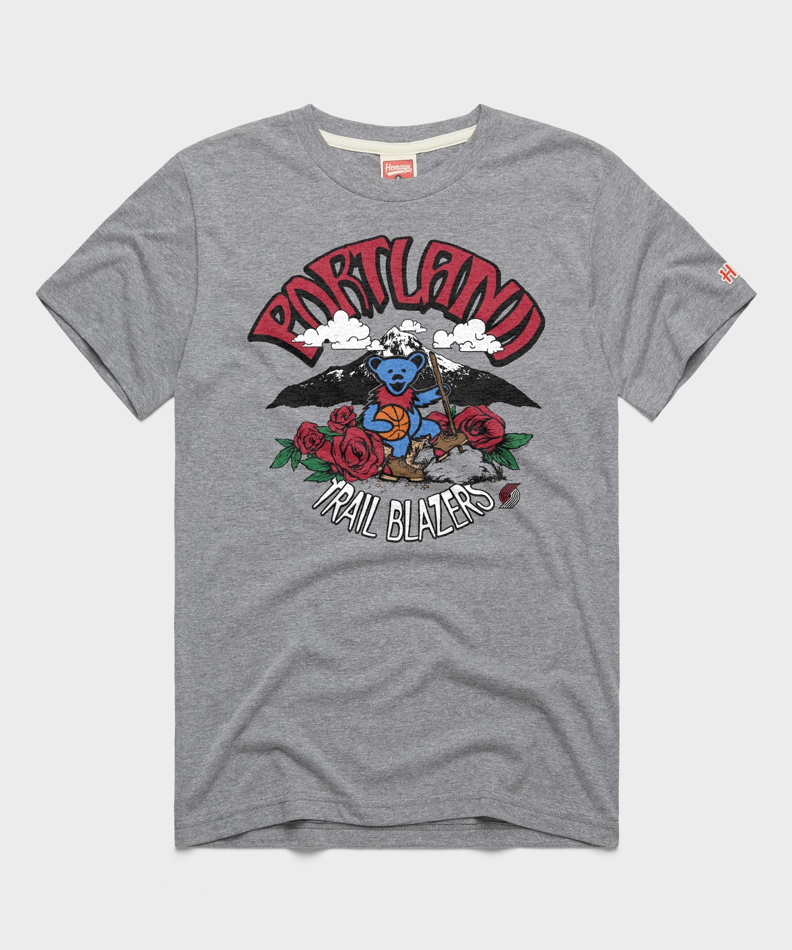 Nba X Grateful Dead X Trail Blazers Bear