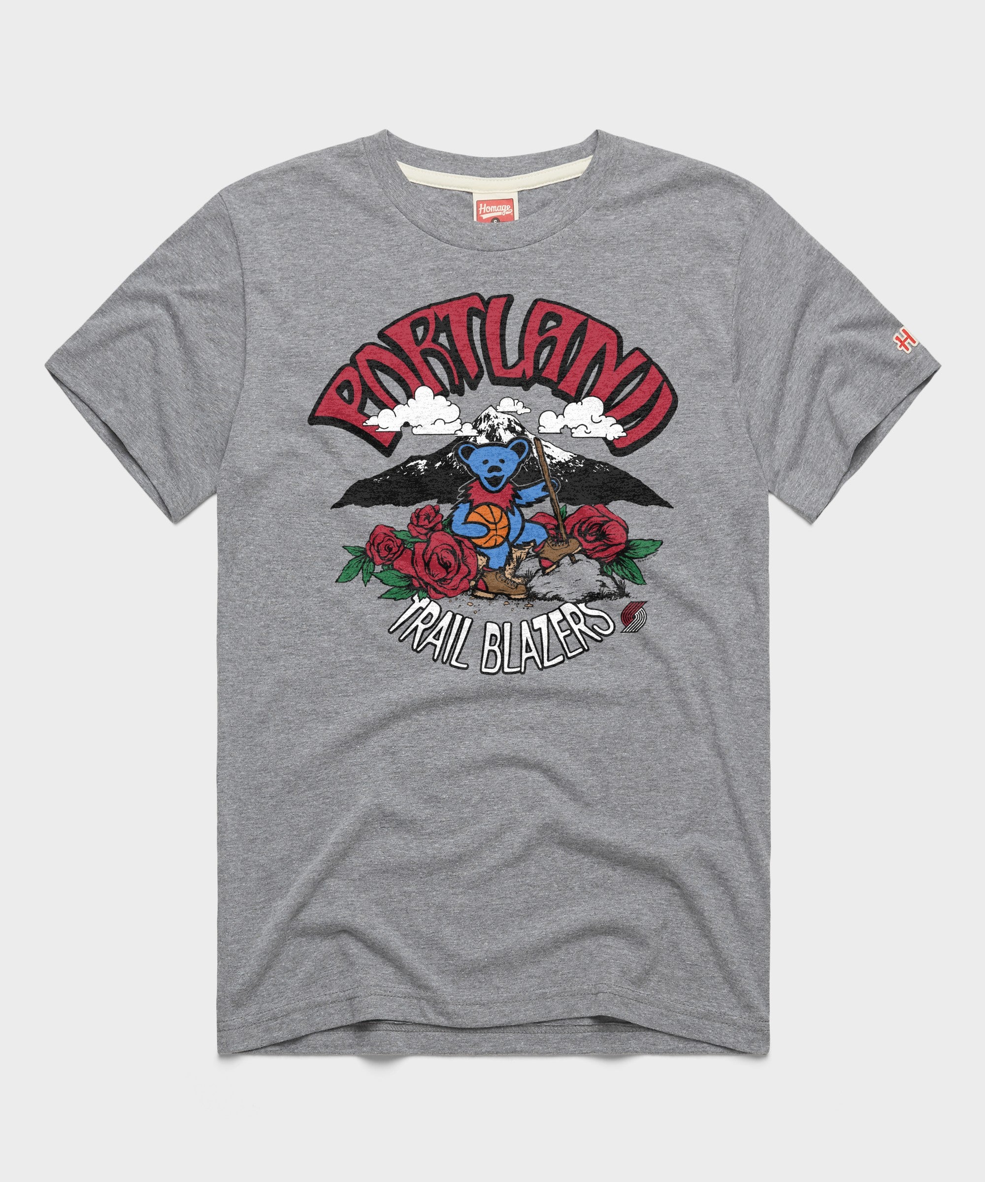 Nba X Grateful Dead X Trail Blazers Bear