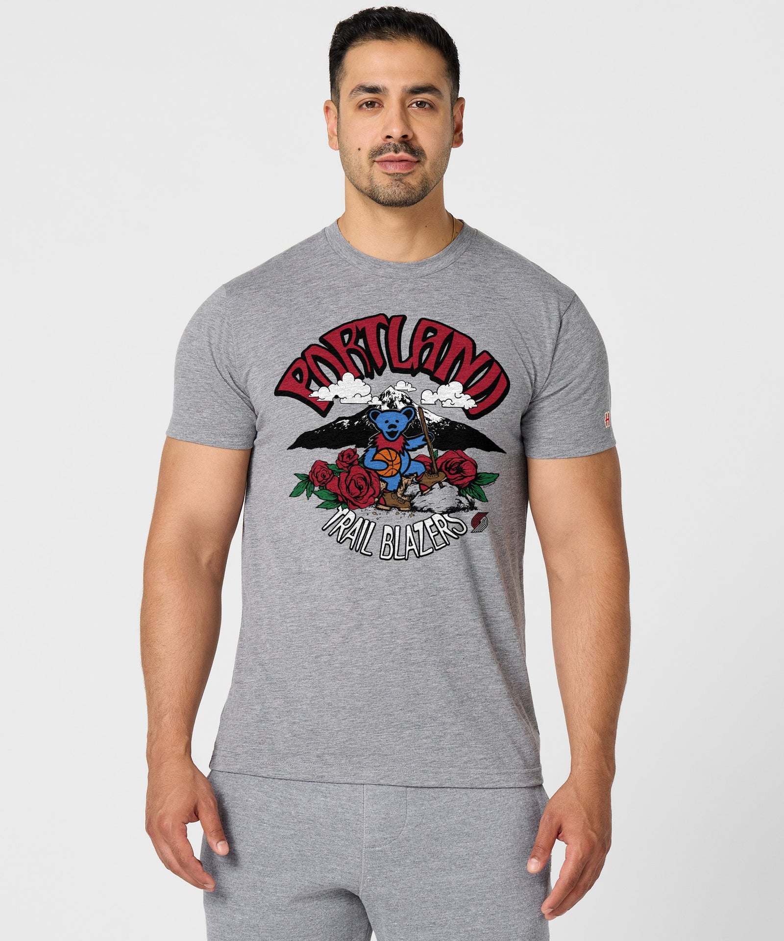 Nba X Grateful Dead X Trail Blazers Bear