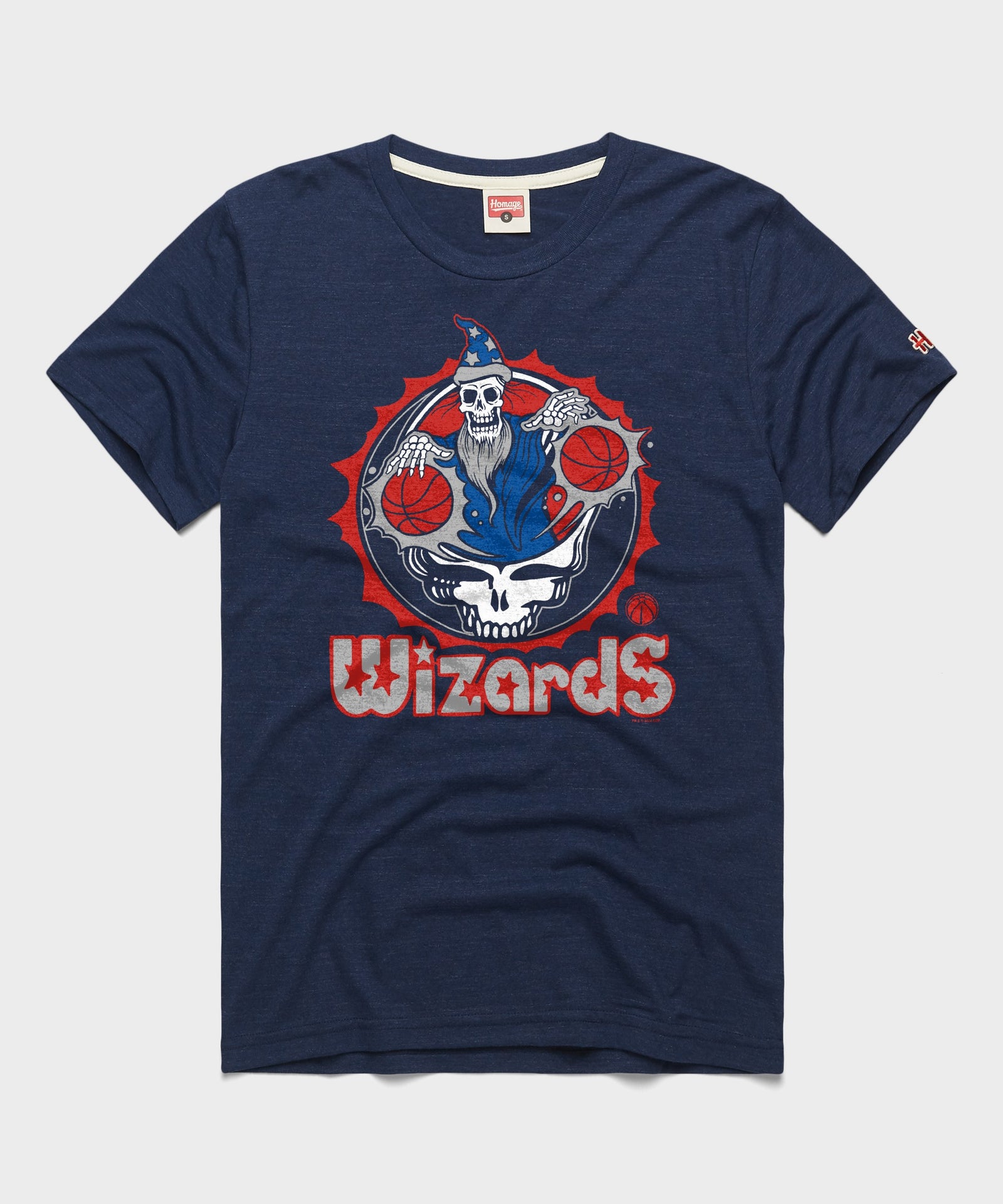 Nba X Grateful Dead X Wizards Skull