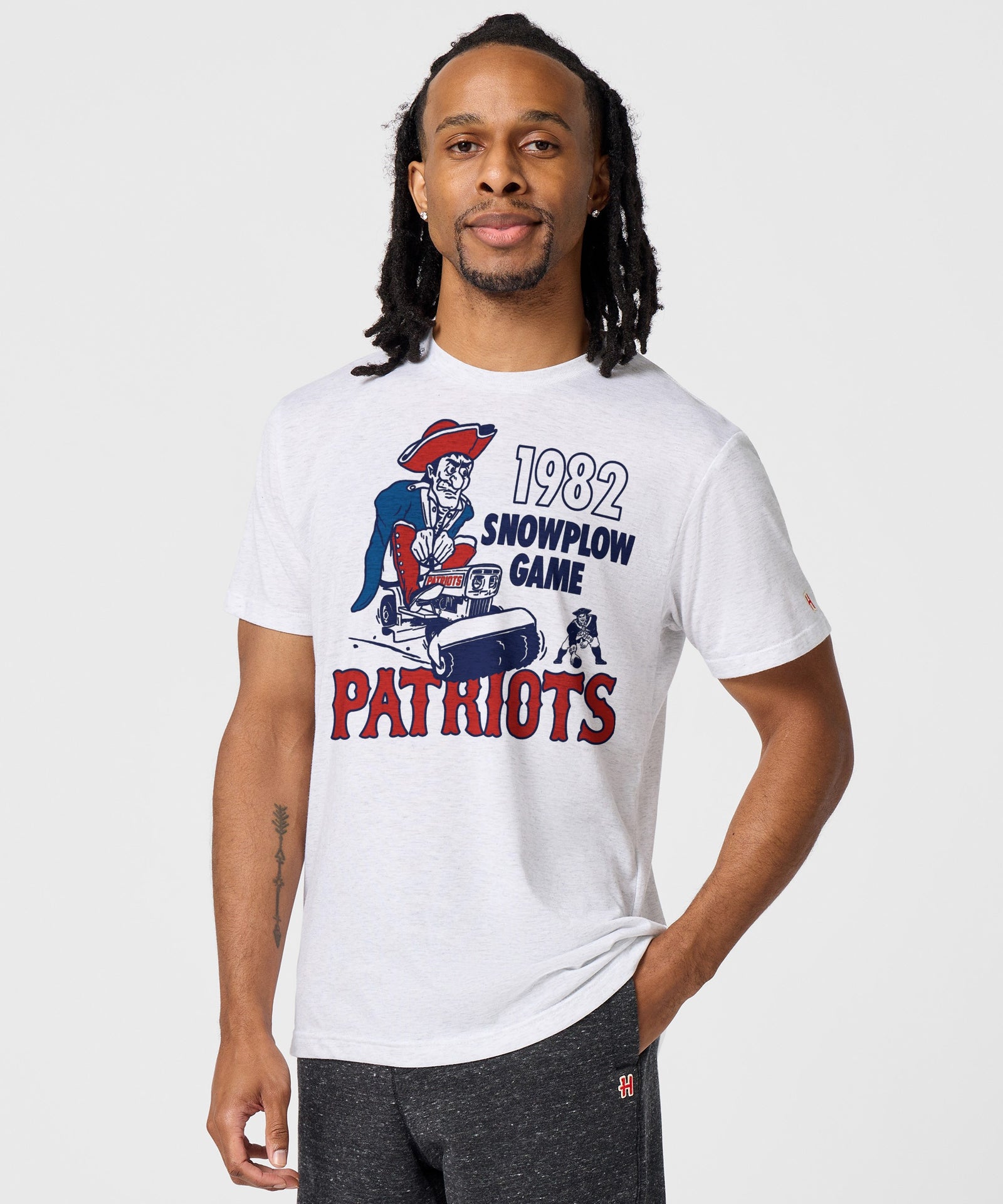 New England Patriots 1982 Snow Plow Game