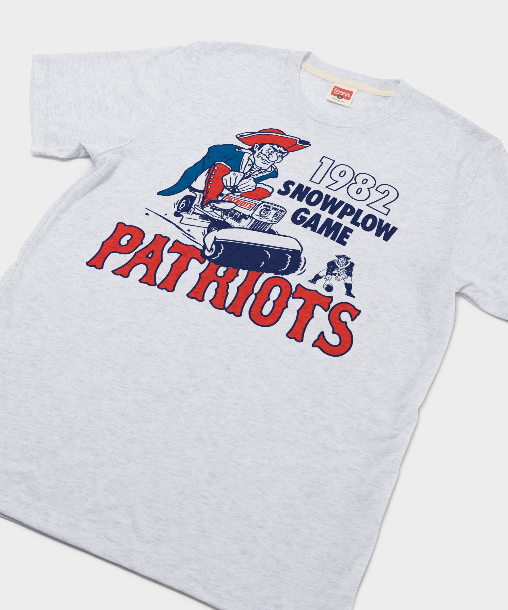 New England Patriots 1982 Snow Plow Game