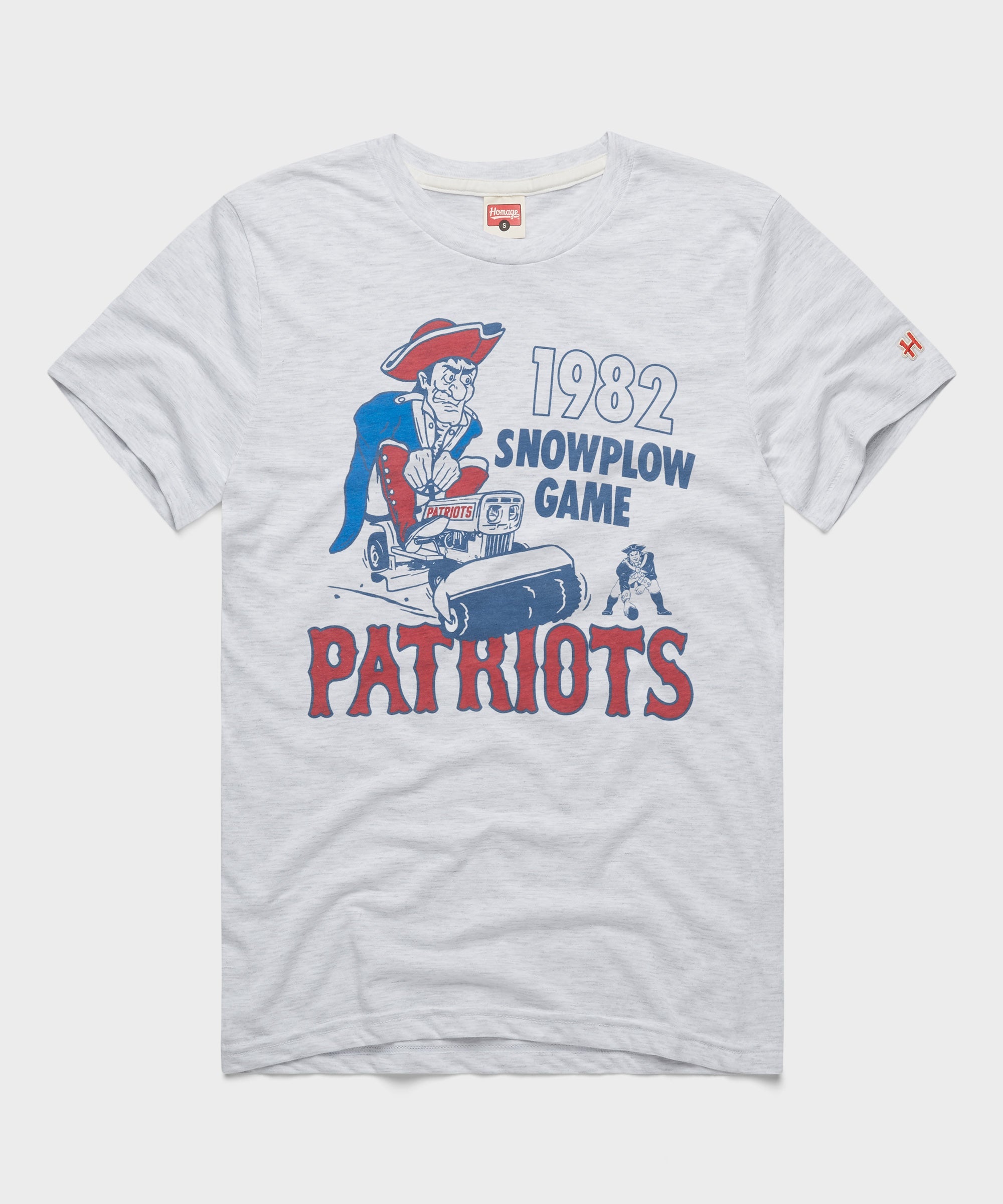 New England Patriots 1982 Snow Plow Game Ash