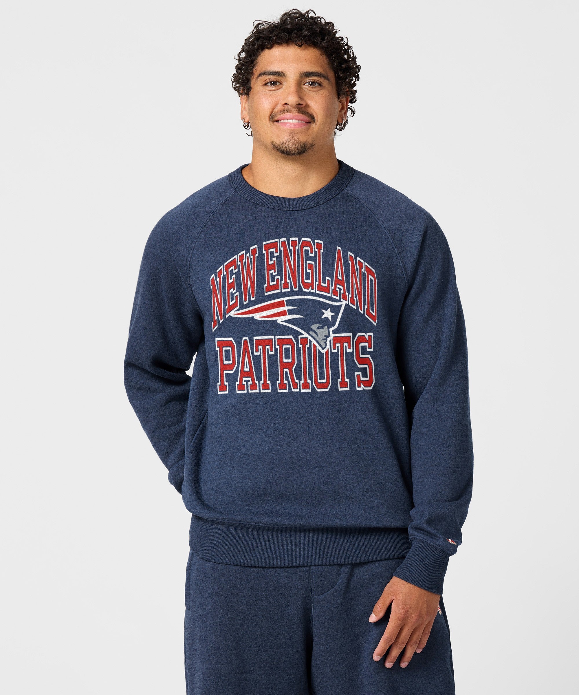 New England Patriots Arch Crewneck