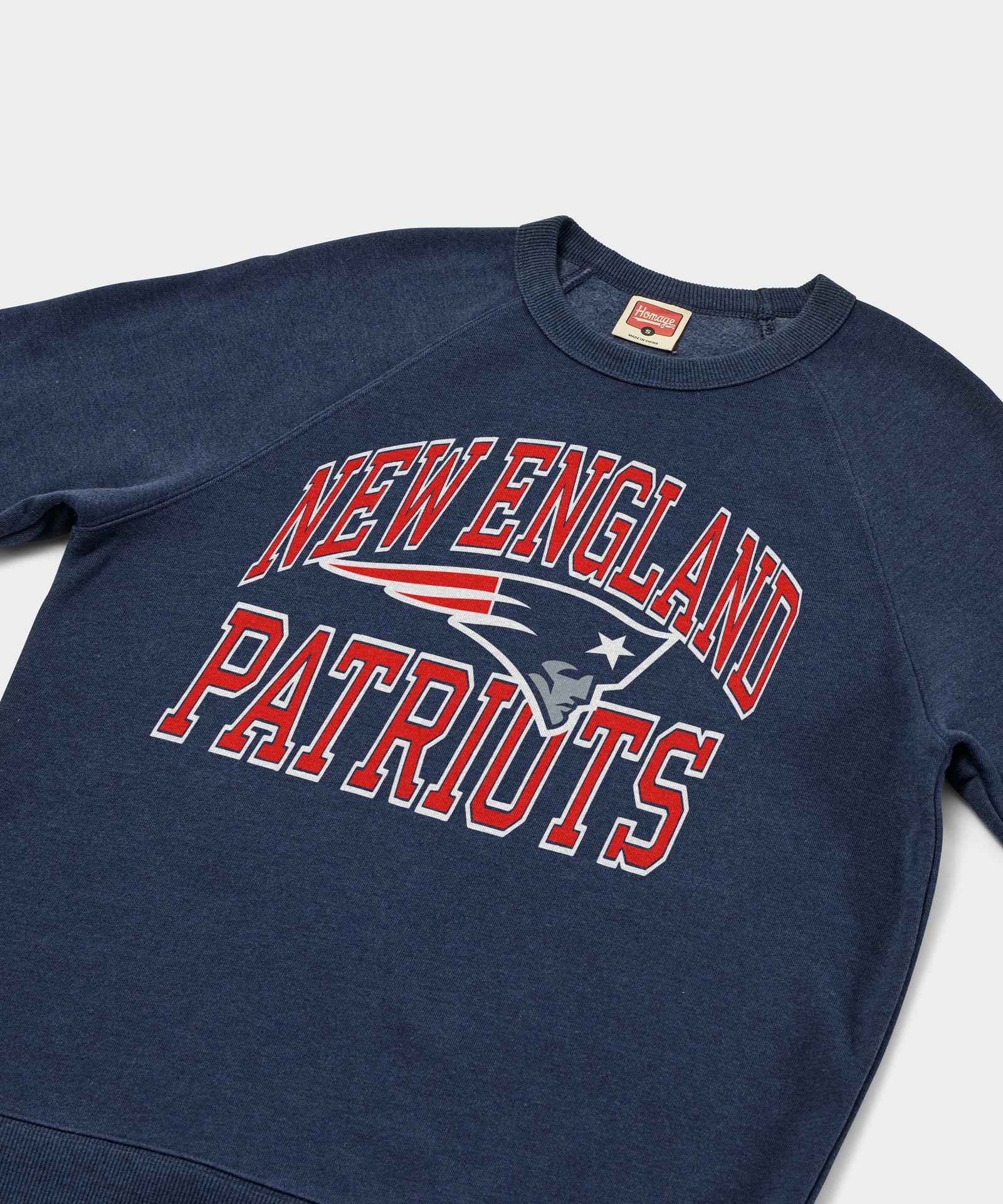 New England Patriots Arch Crewneck