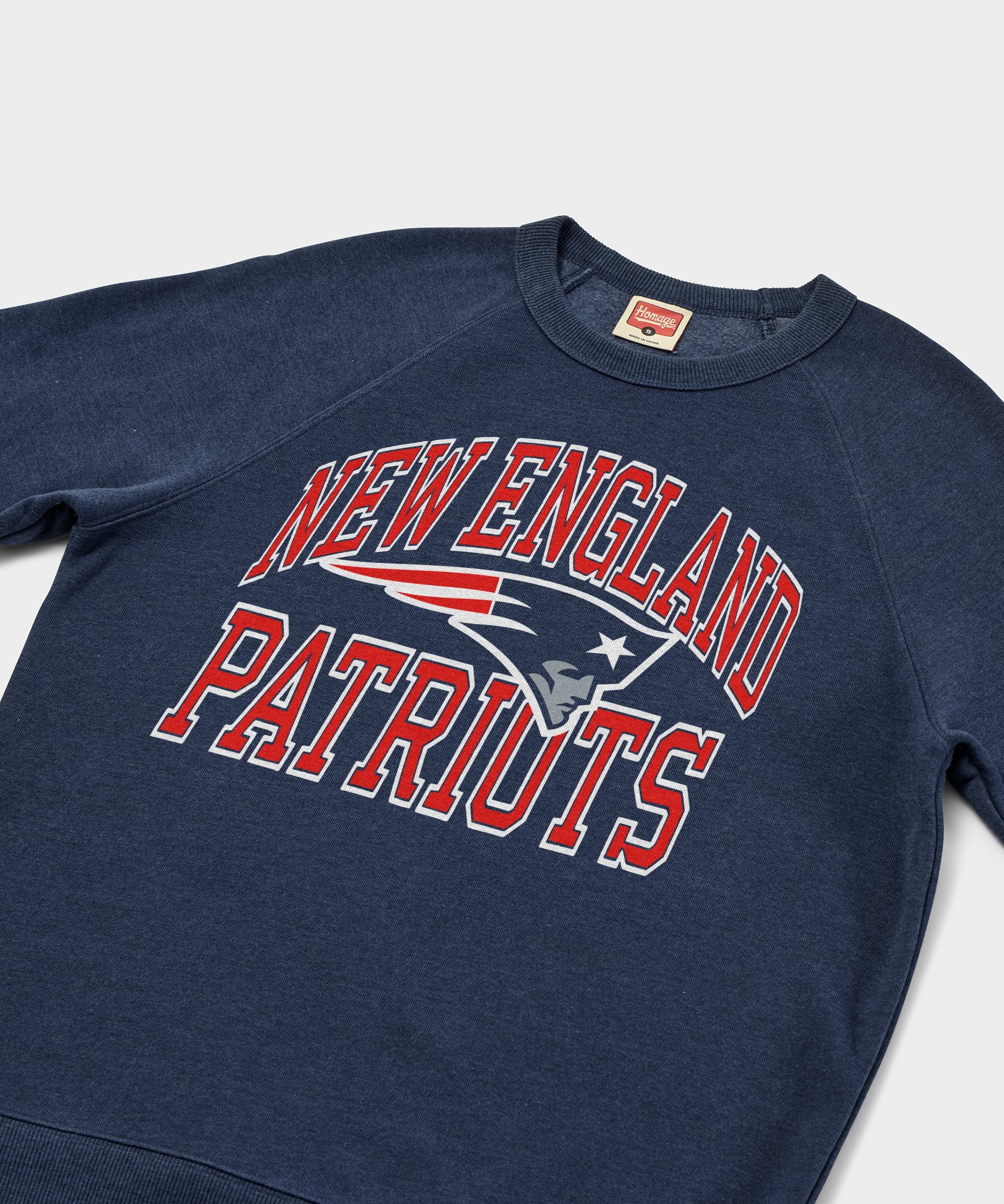 New England Patriots Arch Crewneck