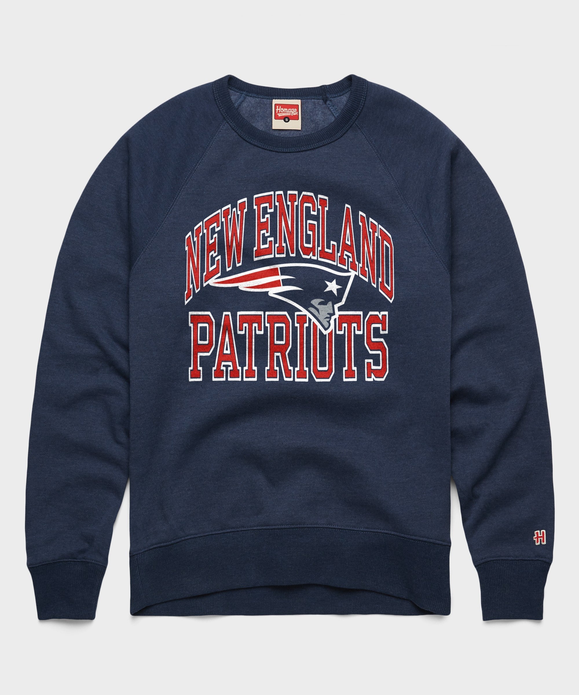 New England Patriots Arch Crewneck