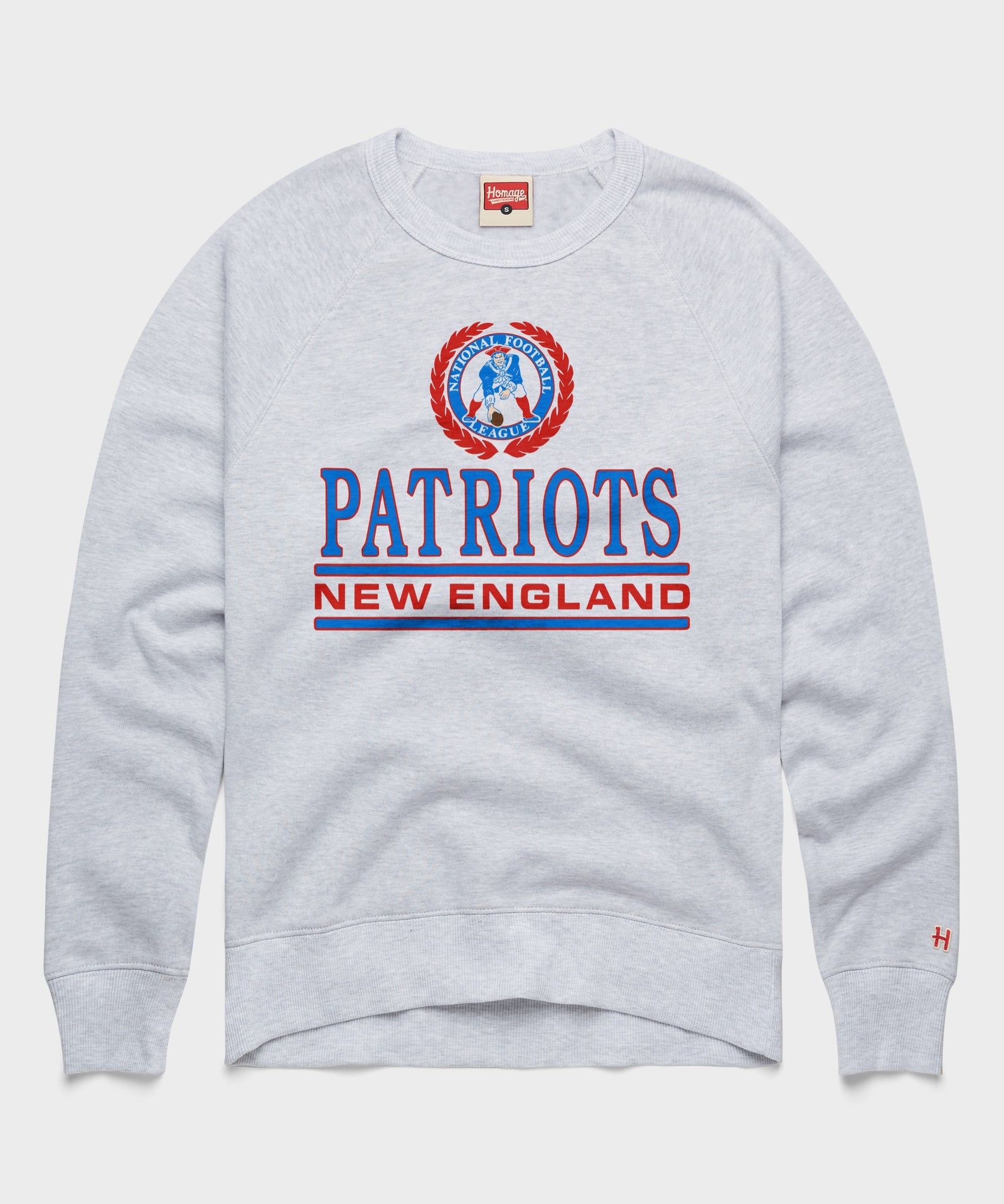 New England Patriots Crest Crewneck