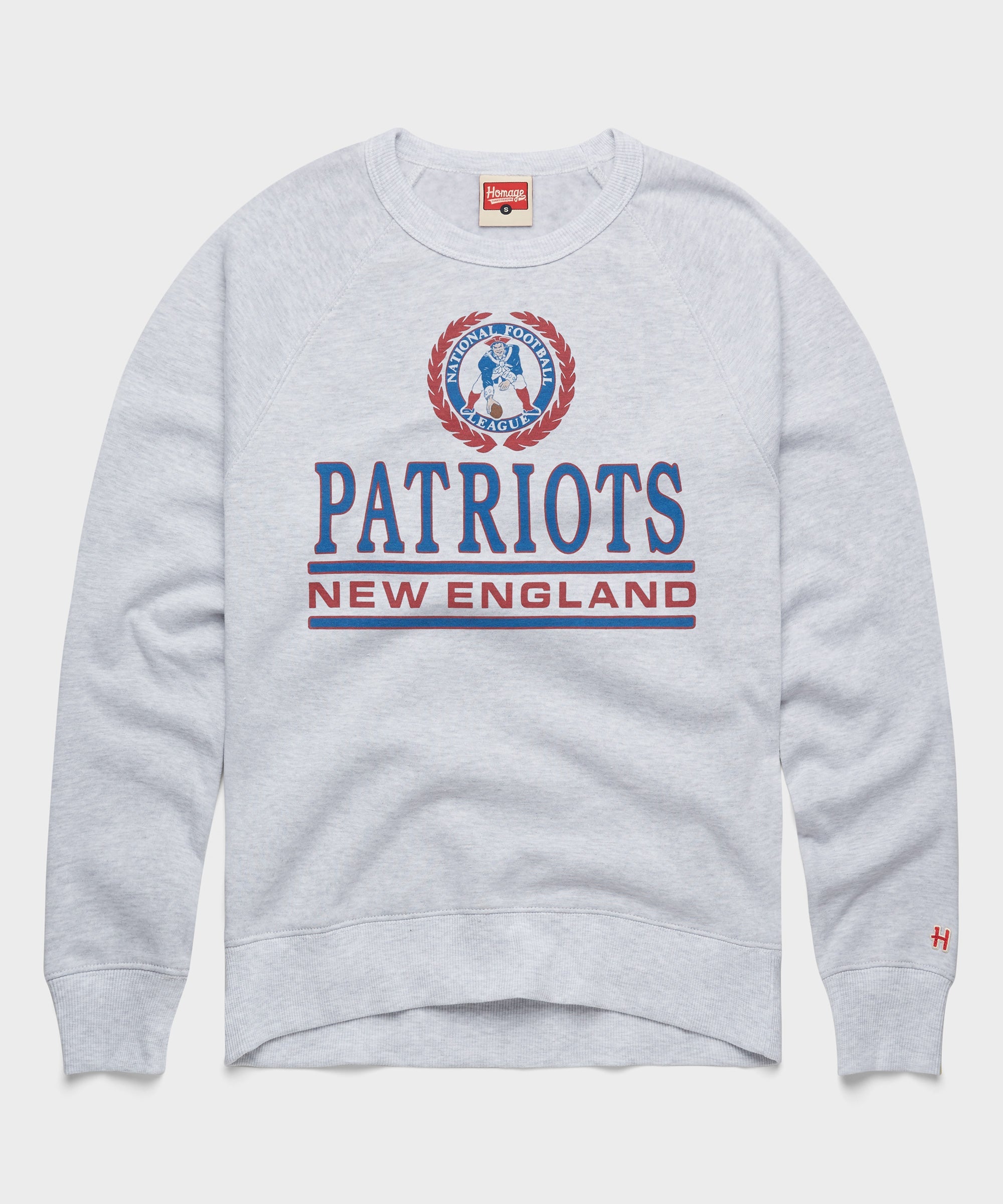 New England Patriots Crest Crewneck