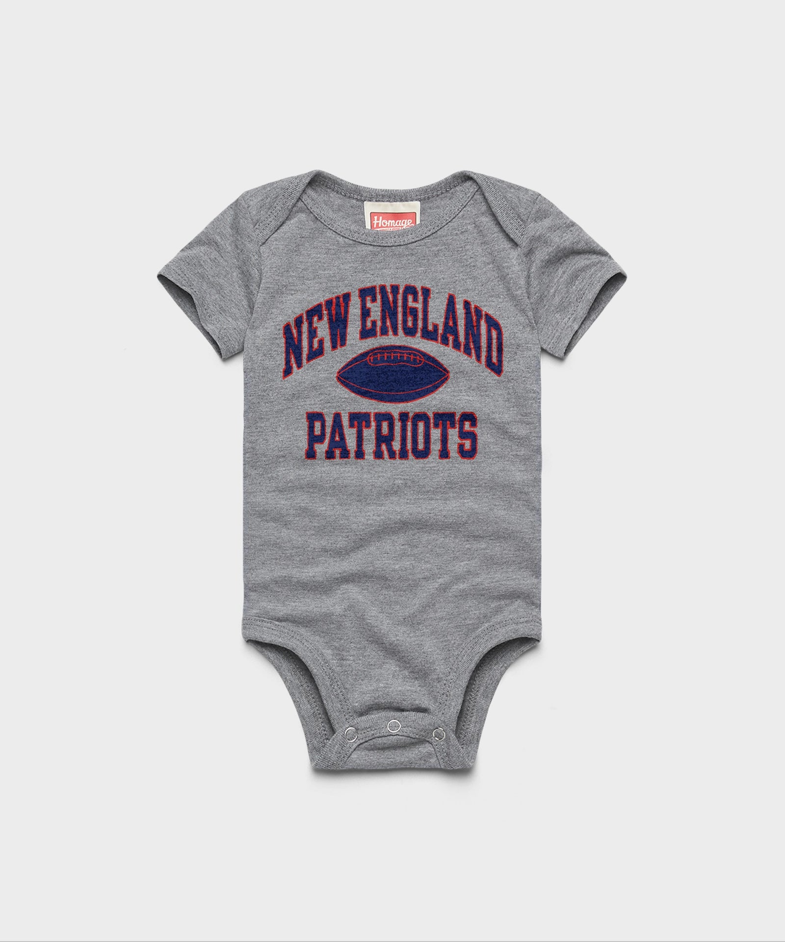 New England Patriots Gridiron Baby One Piece