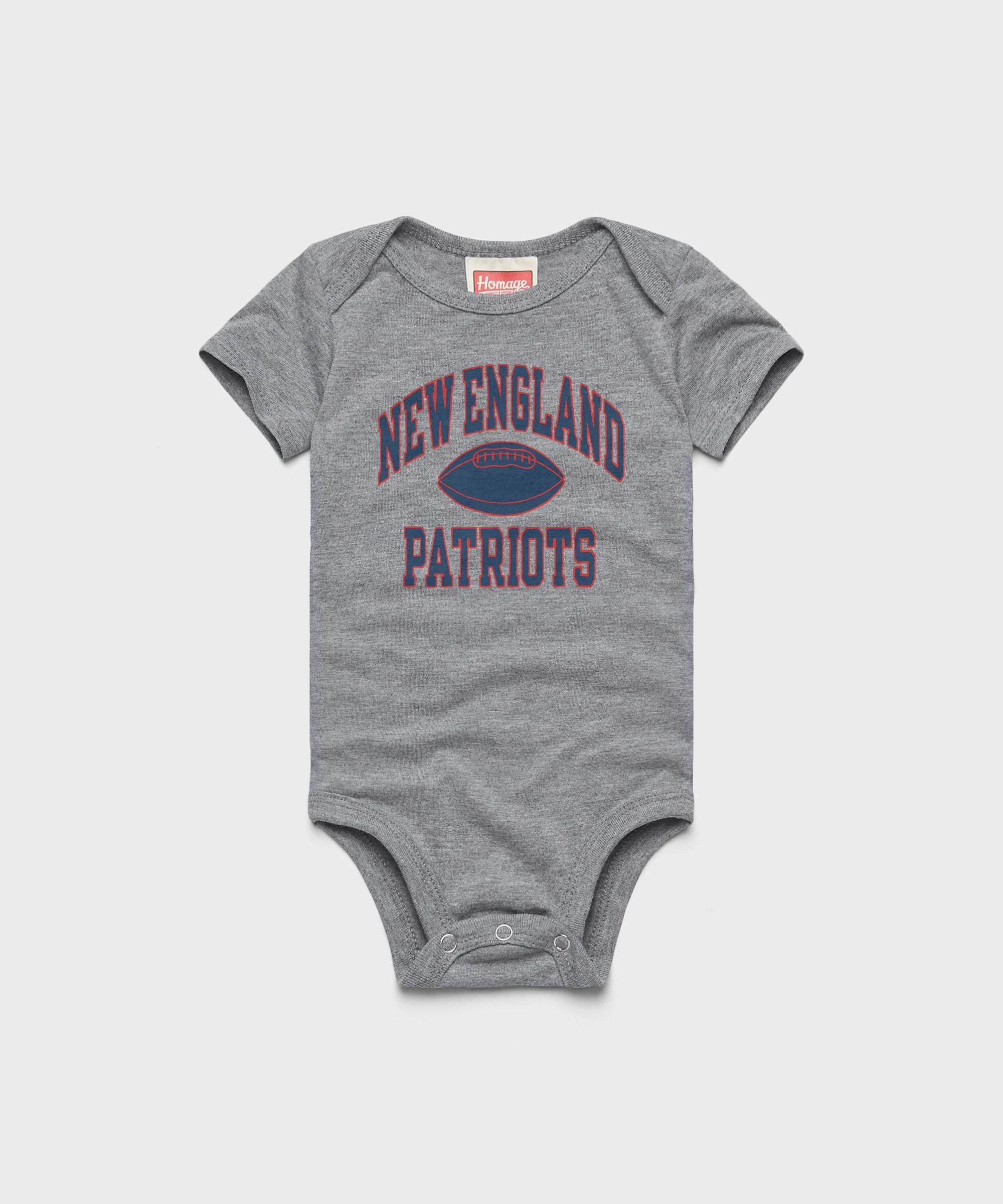 New England Patriots Gridiron Baby One Piece