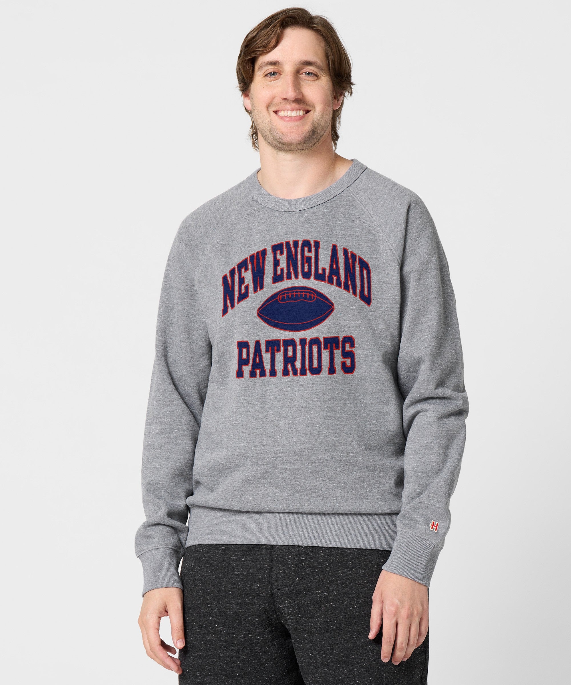 New England Patriots Gridiron Crewneck
