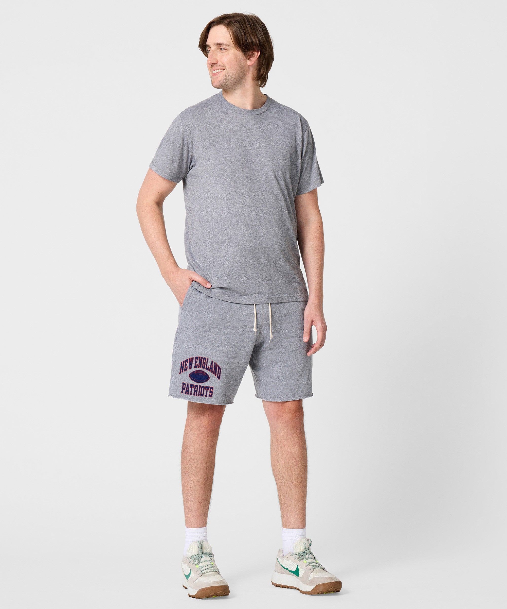 New England Patriots Gridiron Sweat Shorts