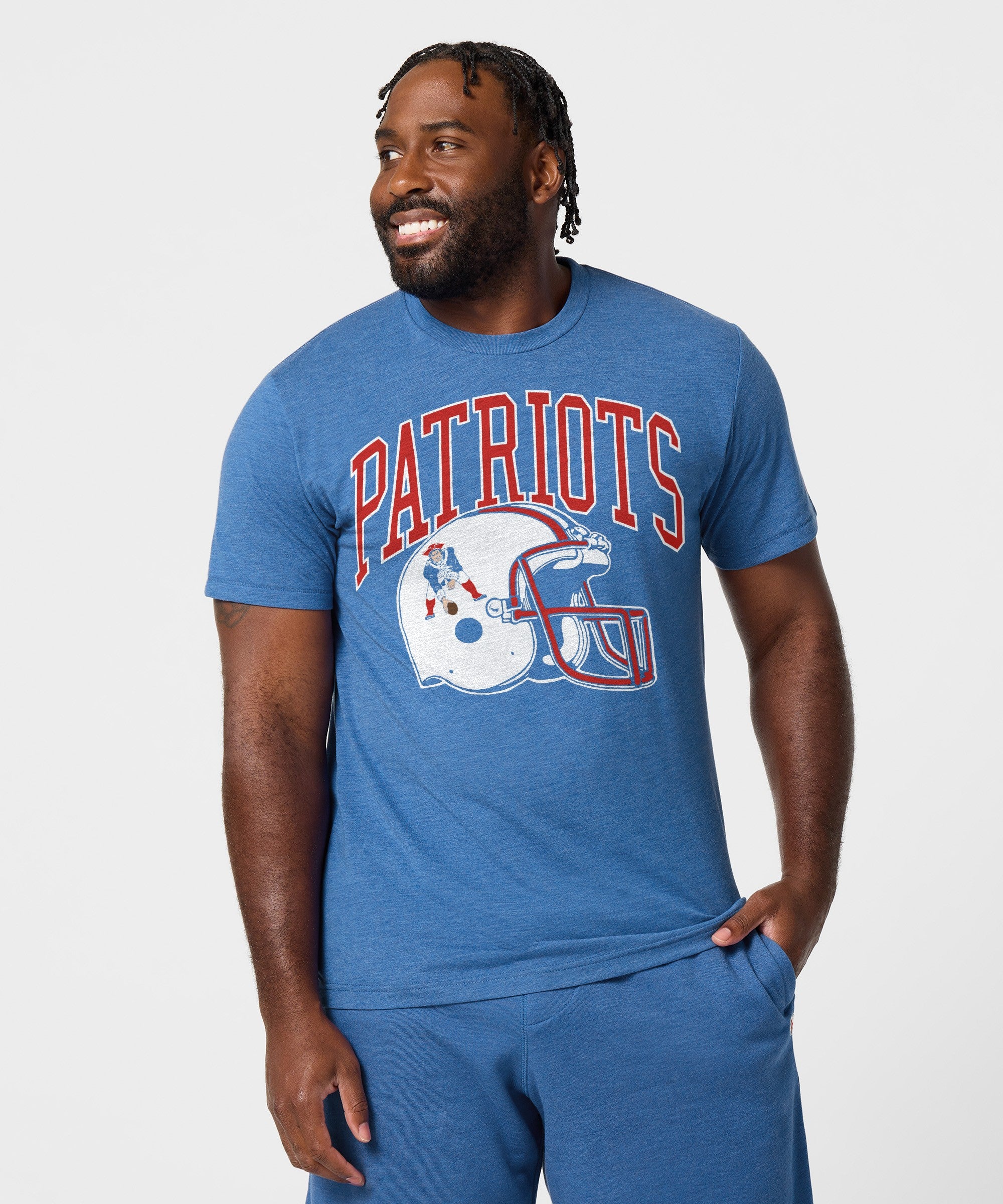 New England Patriots Helmet Retro