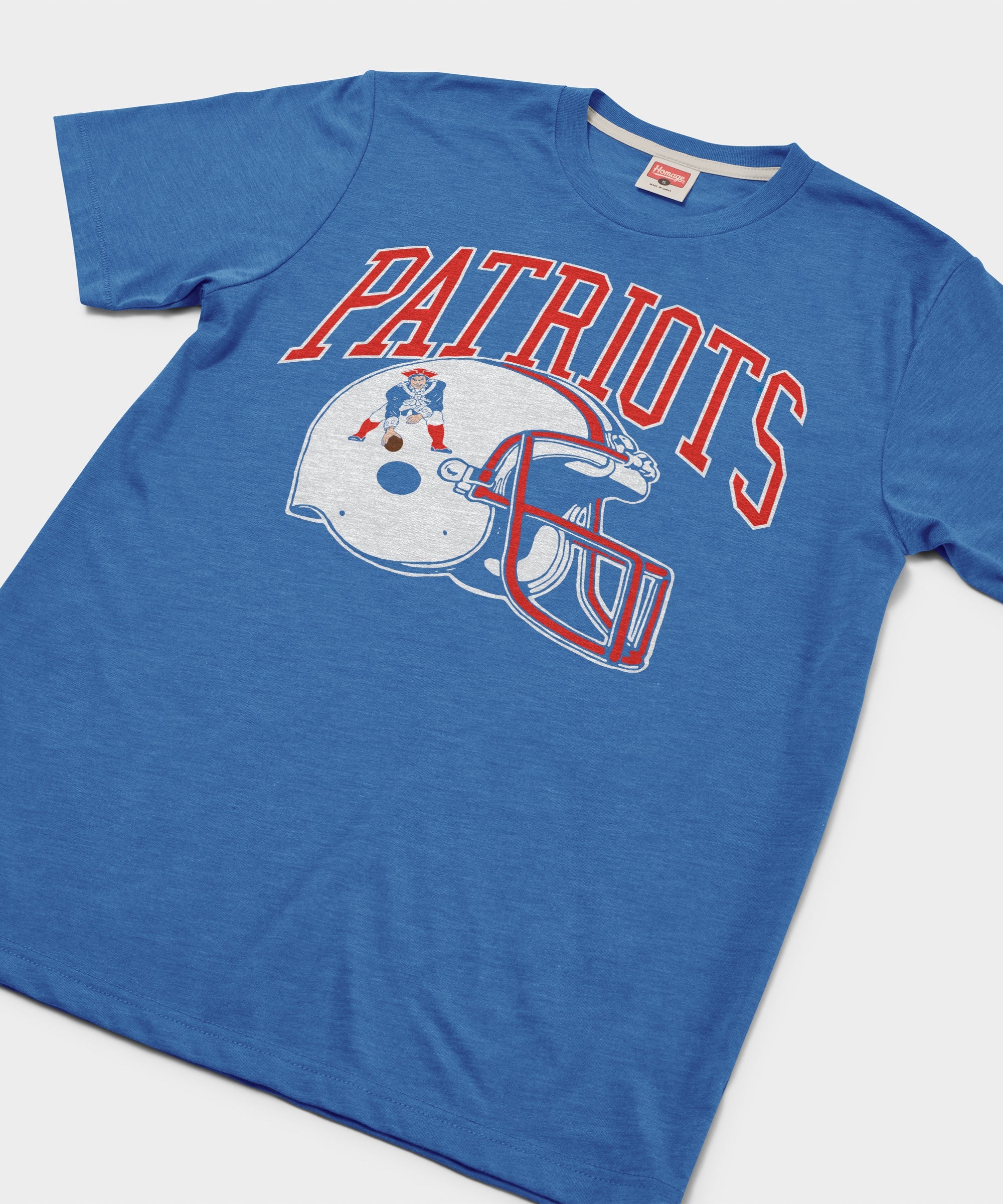 New England Patriots Helmet Retro