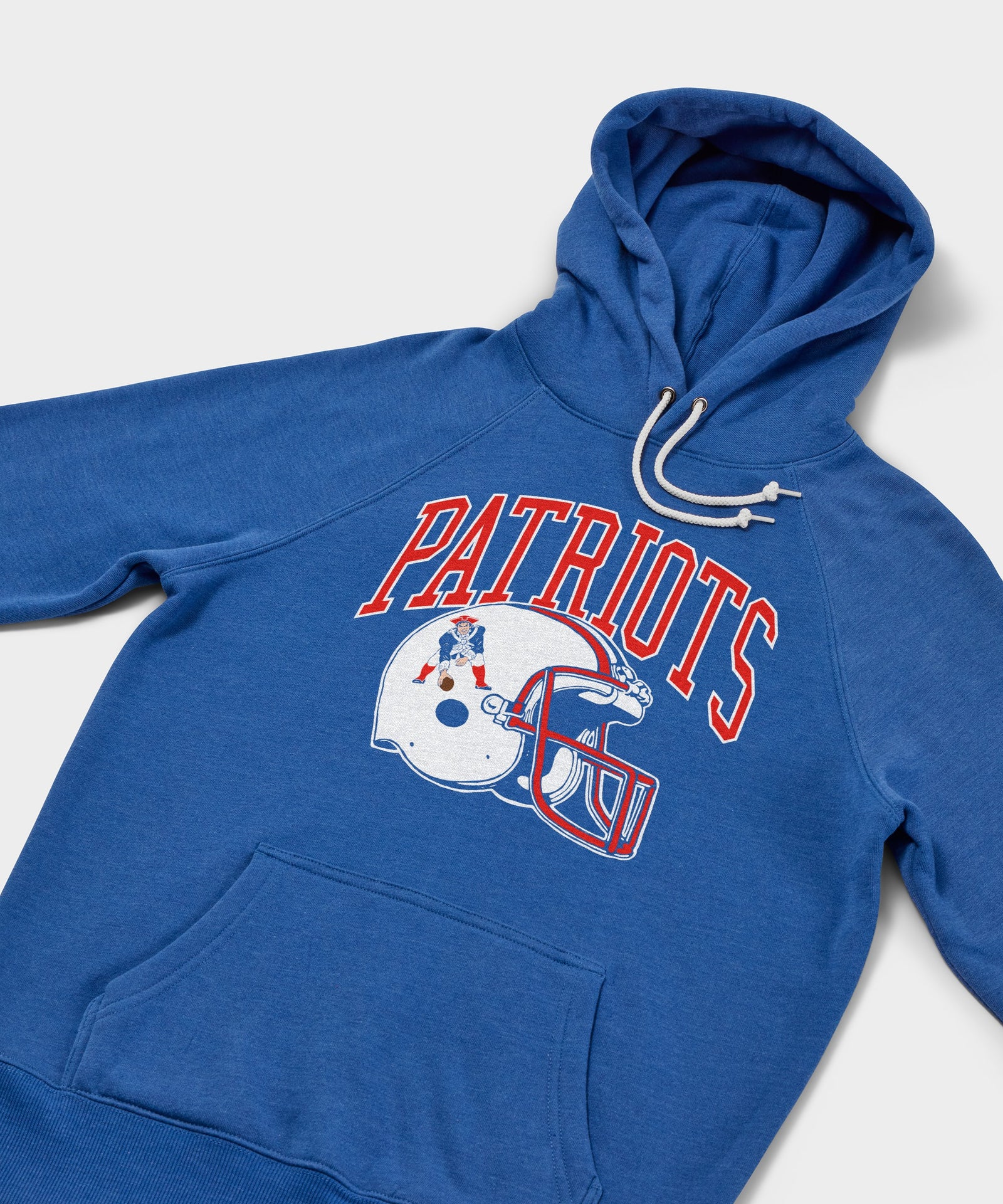 New England Patriots Helmet Retro Hoodie