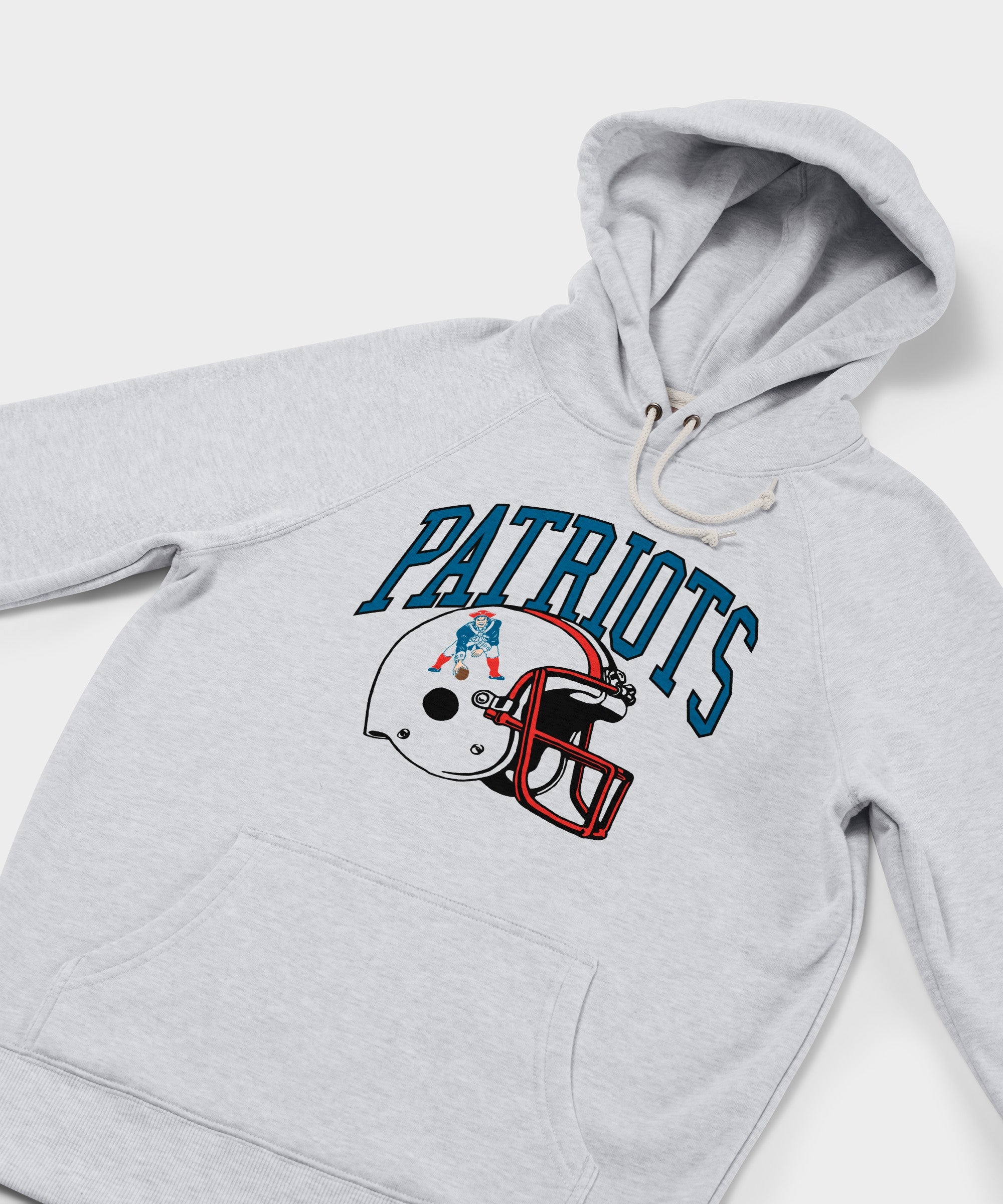 New England Patriots Helmet Retro Hoodie
