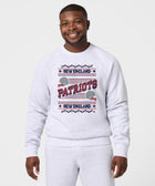 New England Patriots Holiday Crewneck