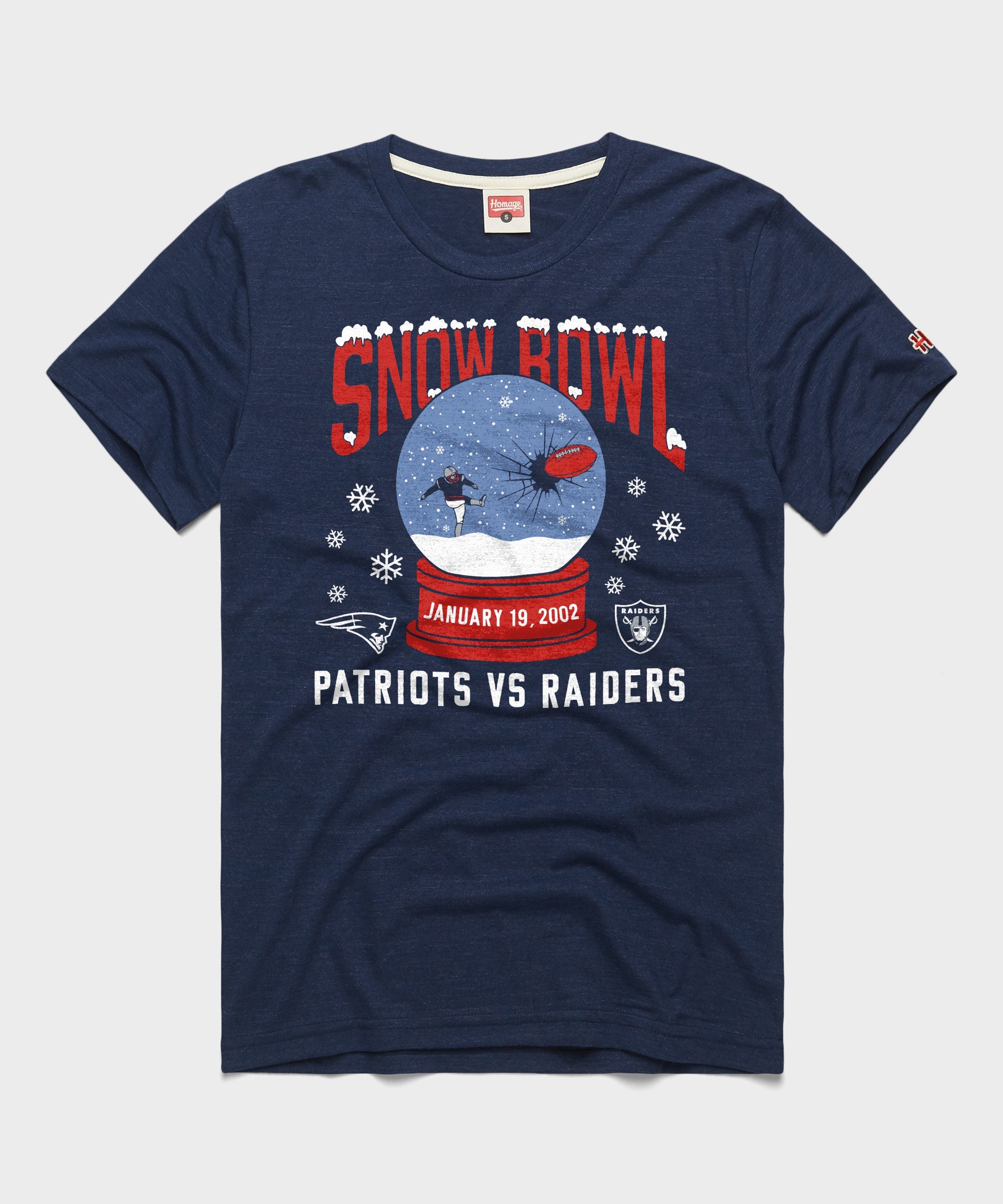New England Patriots Snow Bowl