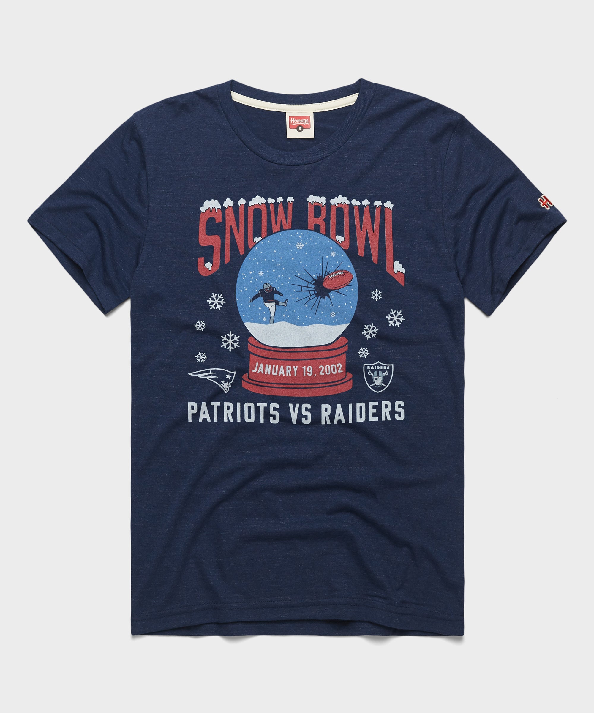 New England Patriots Snow Bowl