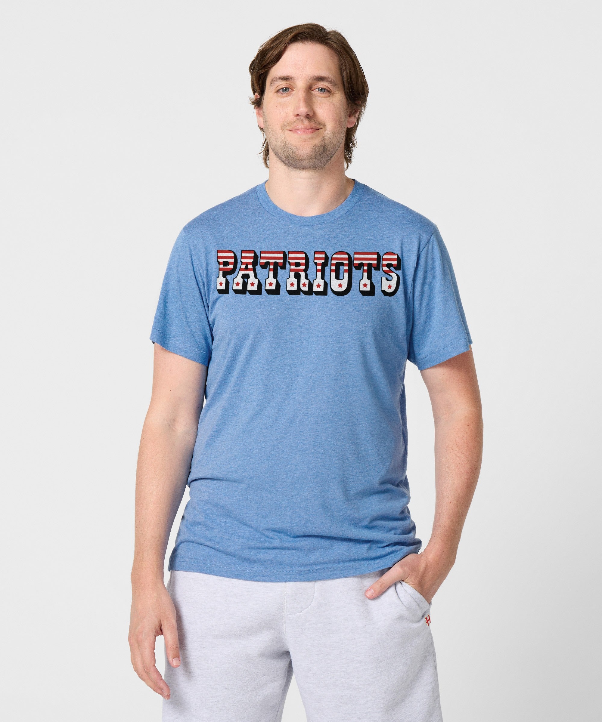 New England Patriots Wordmark '60 T Shirt