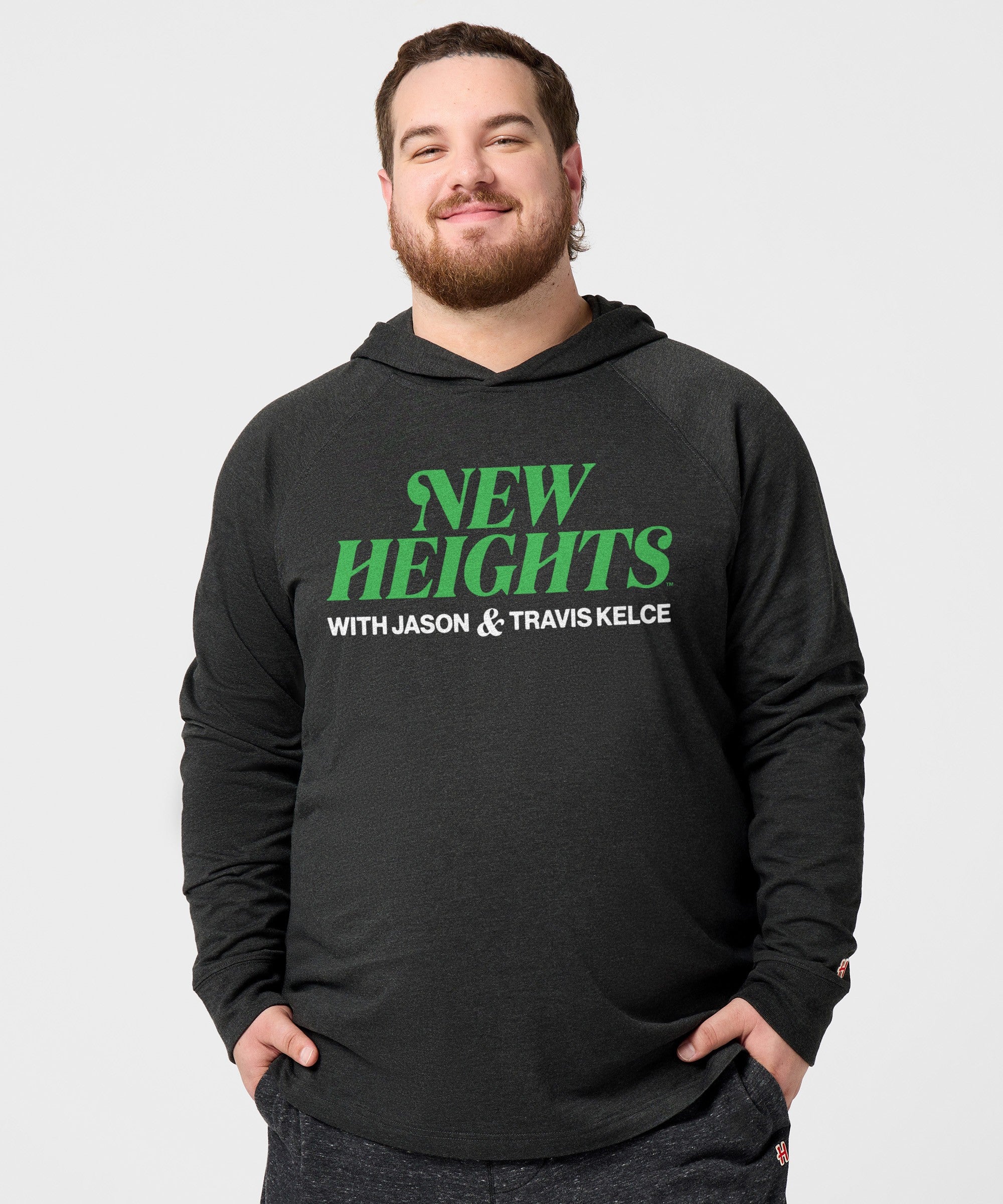 New Heights Podcast Lightweight Hoodie
