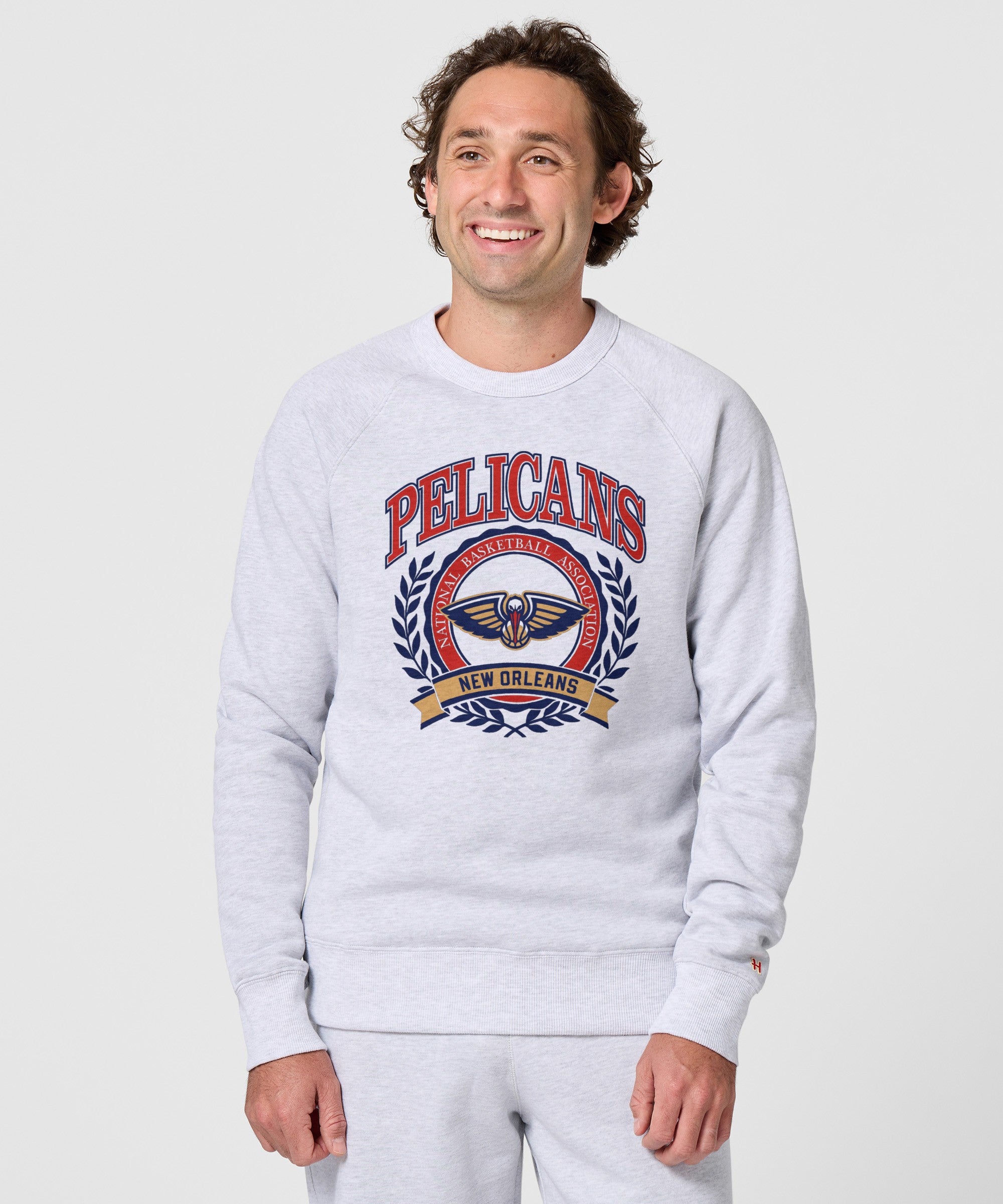 New Orleans Pelicans Crest Crewneck