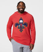 New Orleans Pelicans Logo Lightweight Hoodie