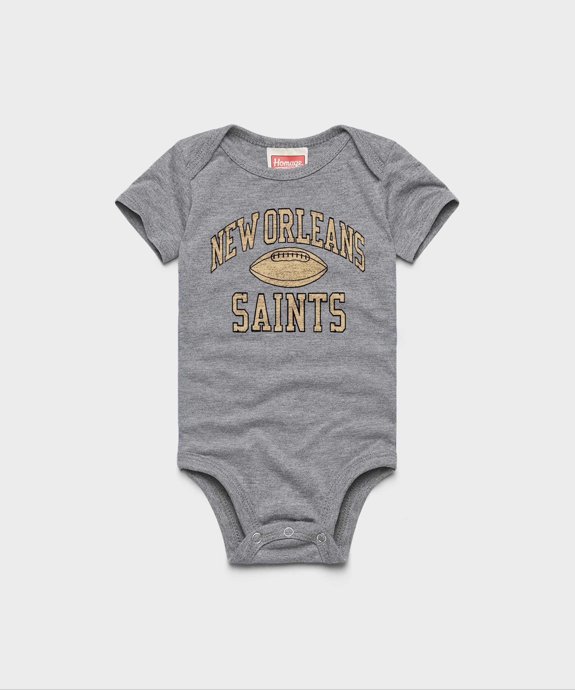 New Orleans Saints Gridiron Baby One Piece