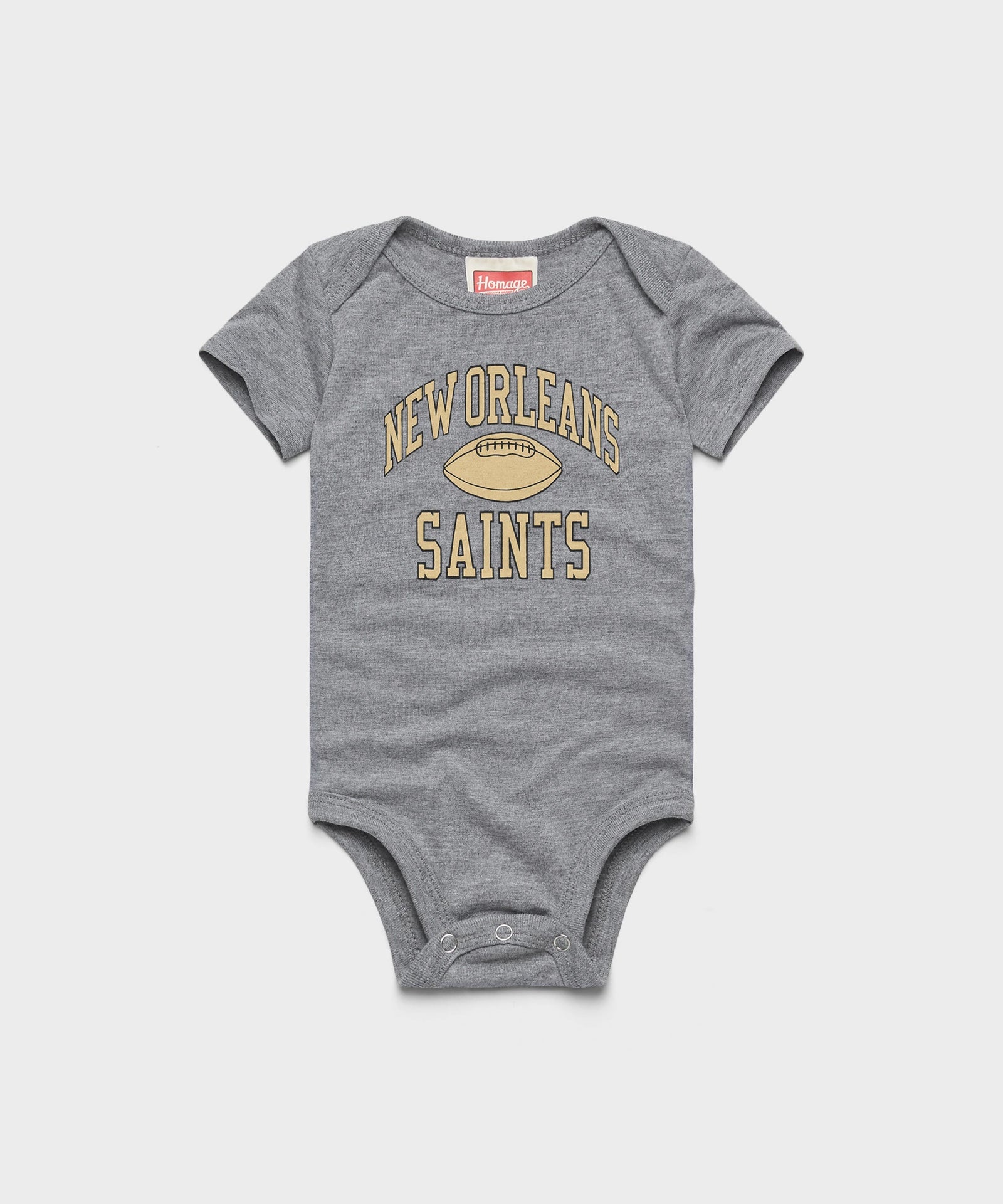 New Orleans Saints Gridiron Baby One Piece