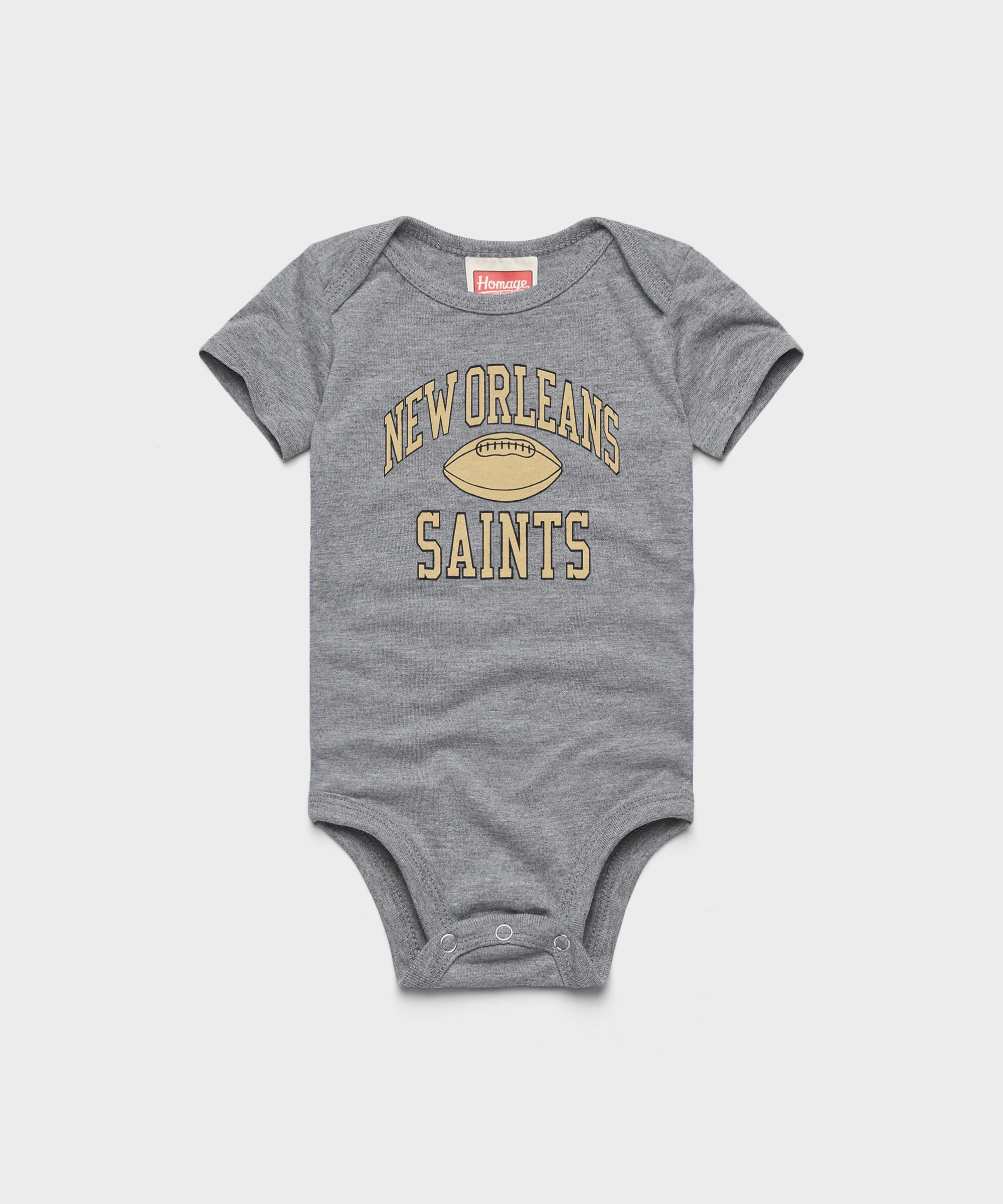 New Orleans Saints Gridiron Baby One Piece