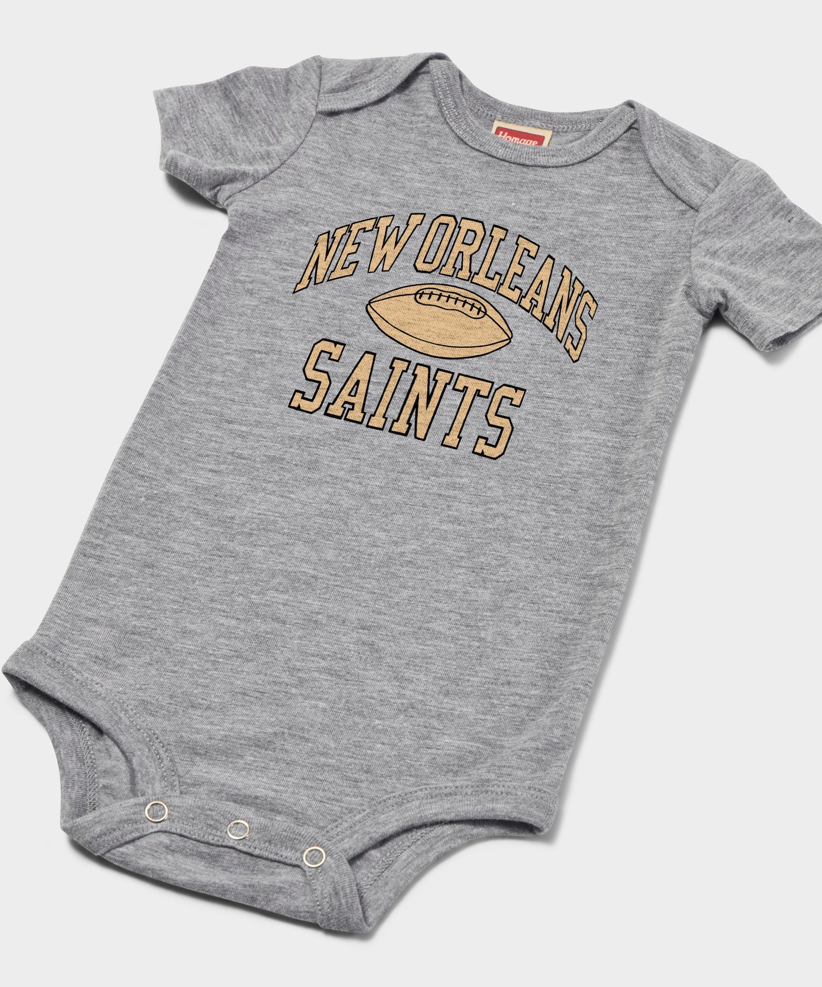 New Orleans Saints Gridiron Baby One Piece