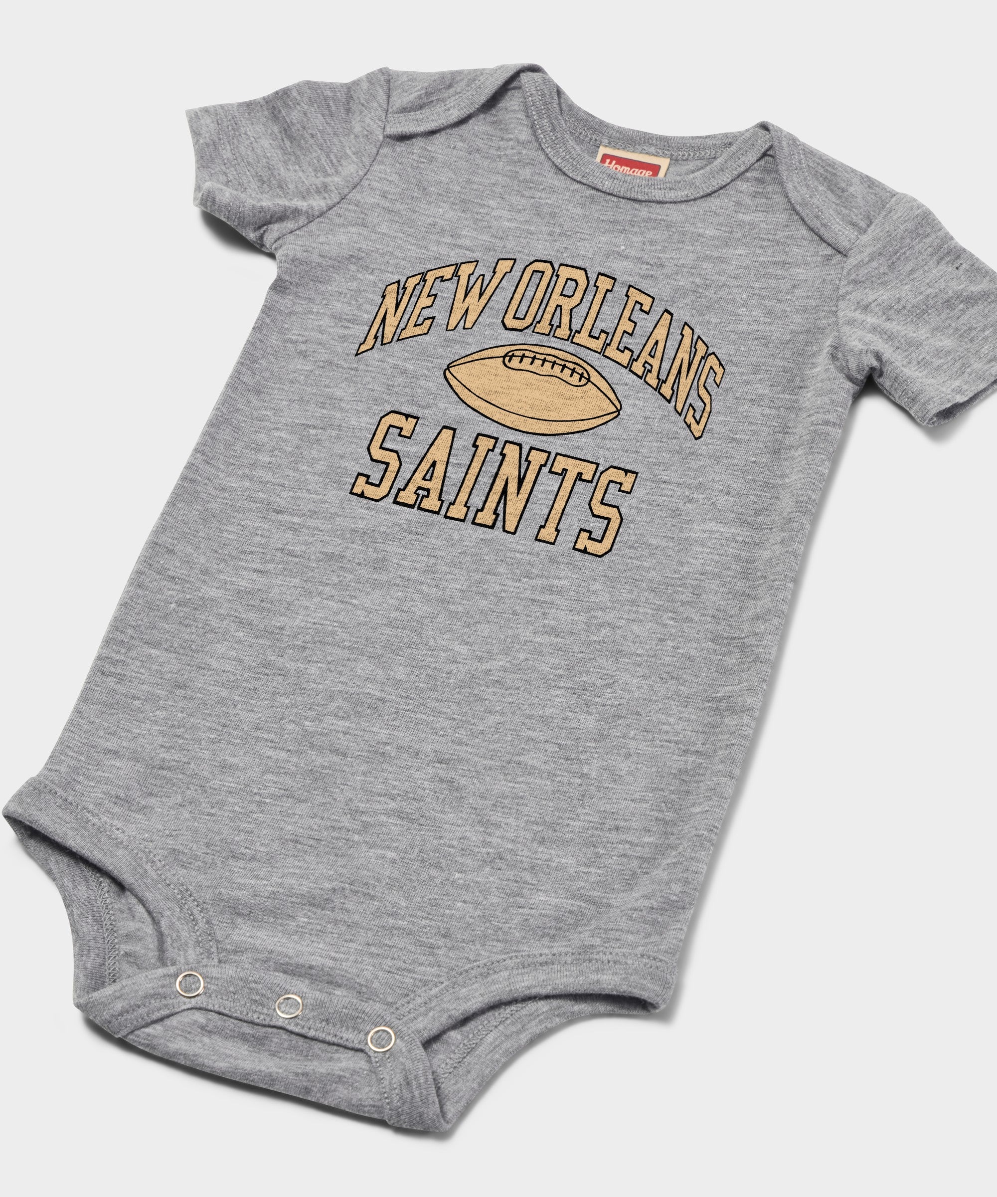 New Orleans Saints Gridiron Baby One Piece