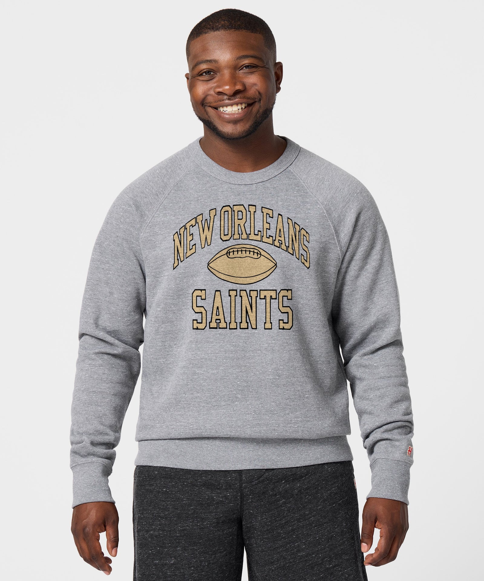 New Orleans Saints Gridiron Crewneck