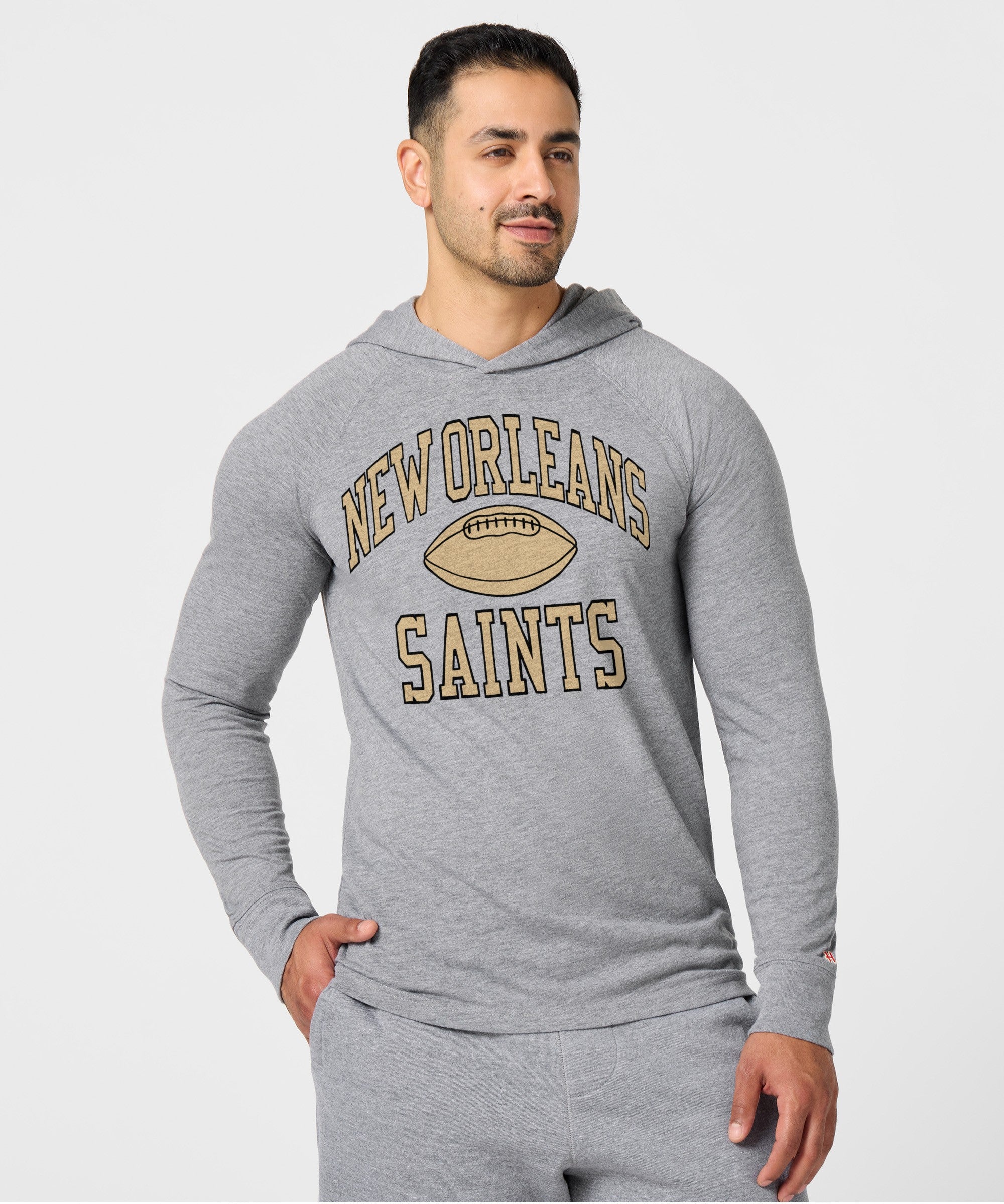 New Orleans Saints Gridiron Lightweight Hoodie