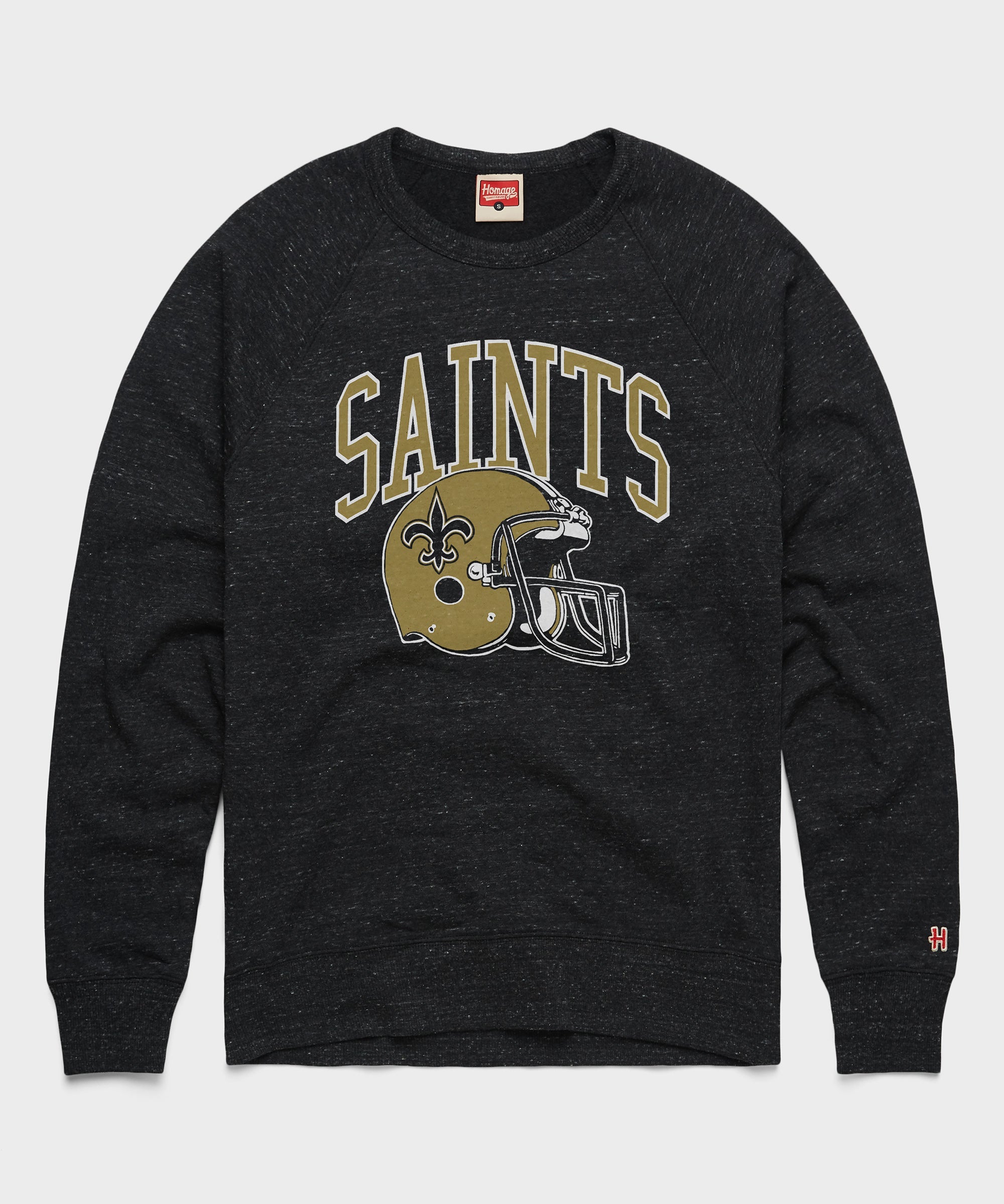 New Orleans Saints Helmet Crewneck