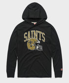 New Orleans Saints Helmet Lightweight Hoodie