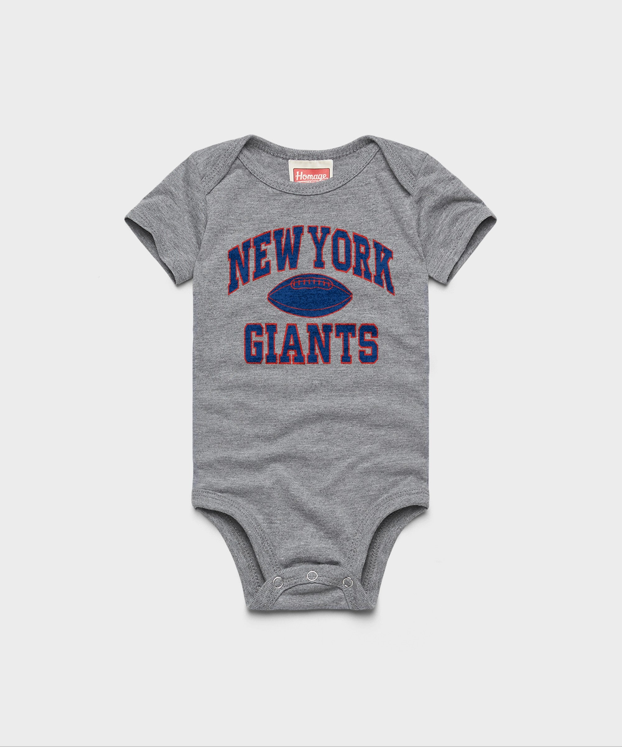 New York Giants Gridiron Baby One Piece