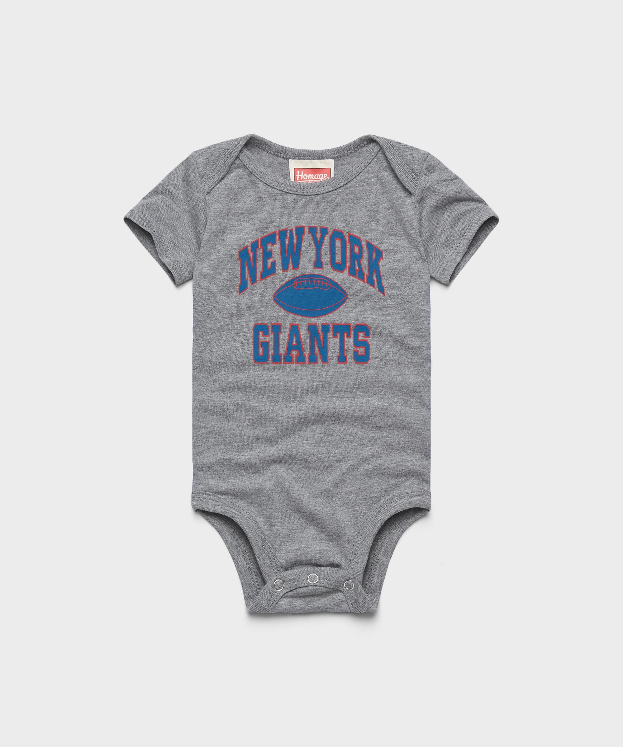New York Giants Gridiron Baby One Piece
