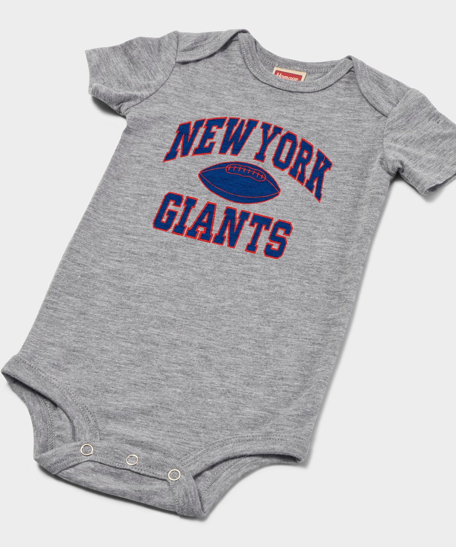 New York Giants Gridiron Baby One Piece